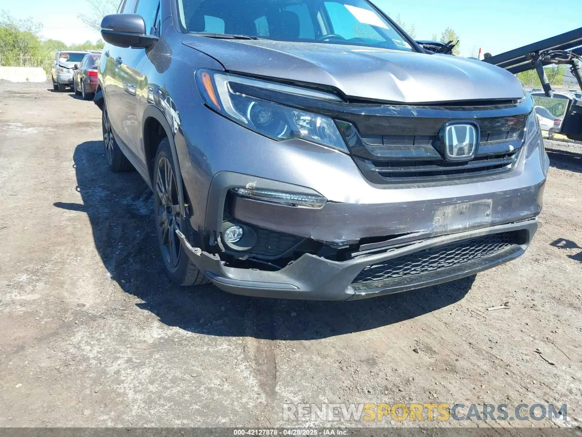 6 Фотография поврежденного автомобиля 5FNYF6H27MB043638 HONDA PILOT 2021
