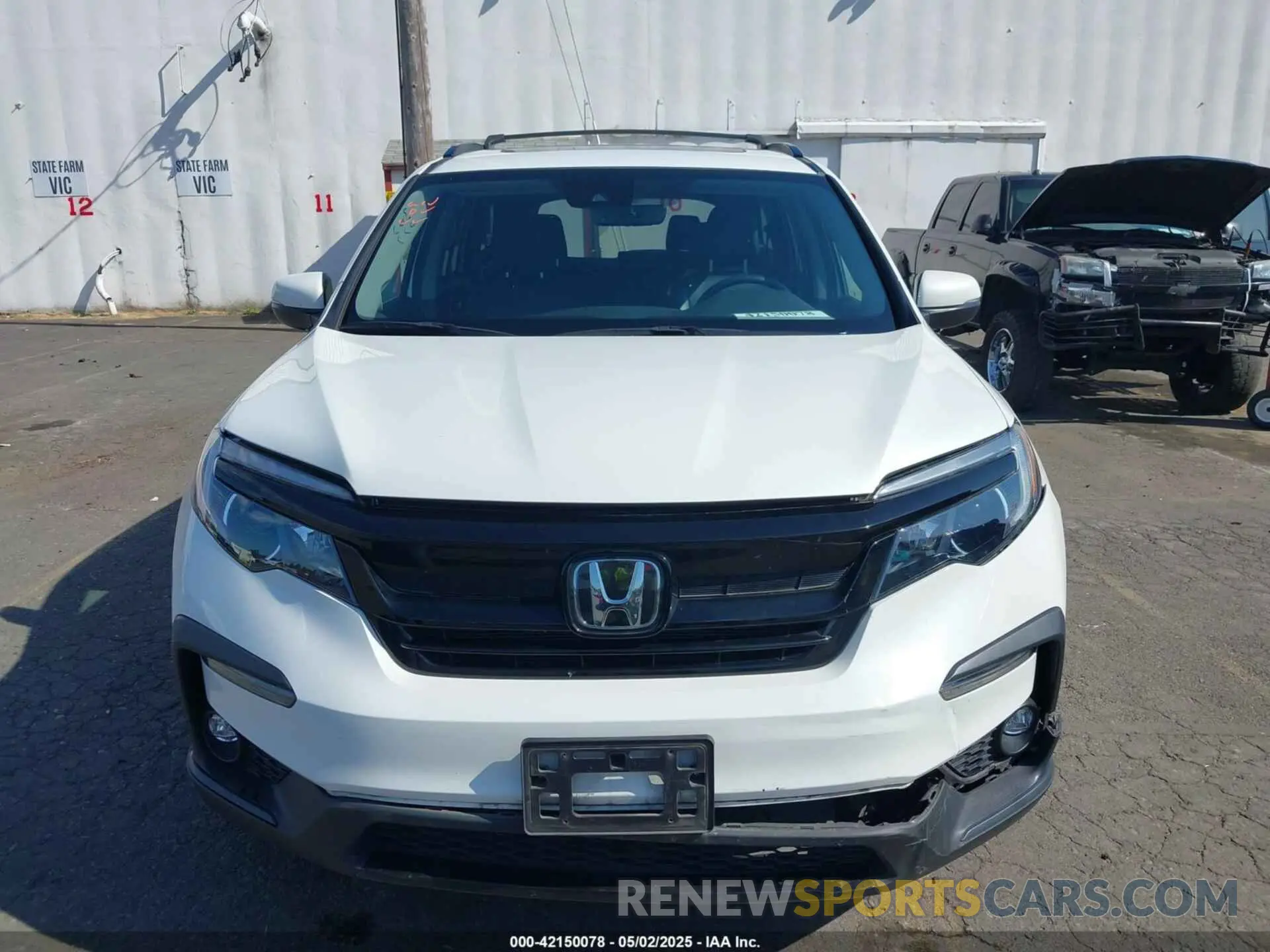 12 Photograph of a damaged car 5FNYF6H27MB066014 HONDA PILOT 2021