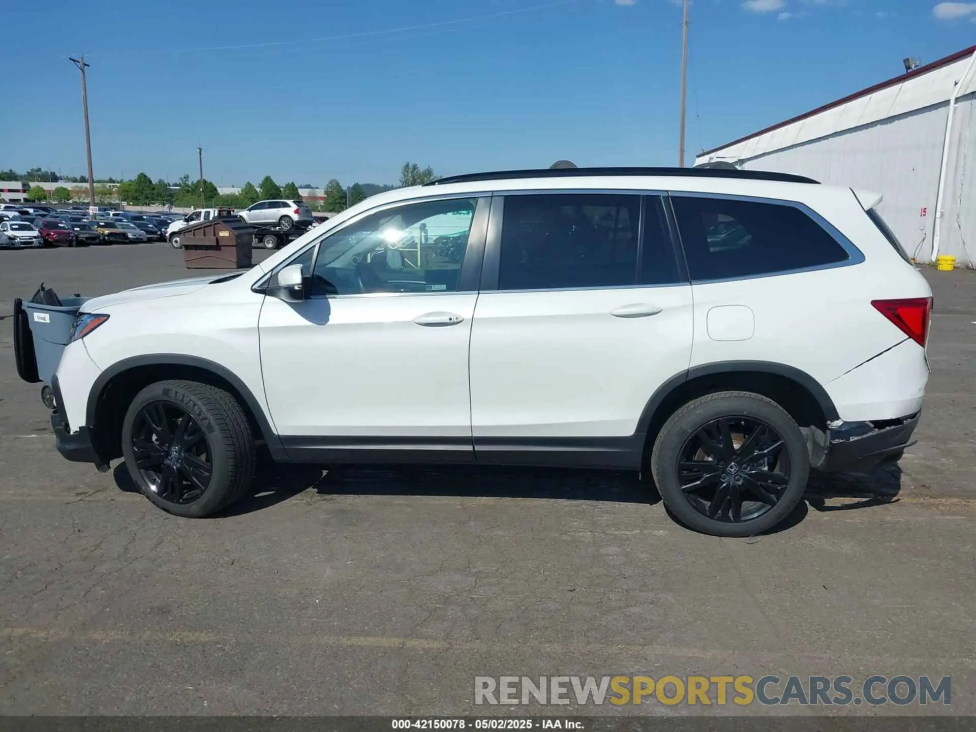 14 Photograph of a damaged car 5FNYF6H27MB066014 HONDA PILOT 2021