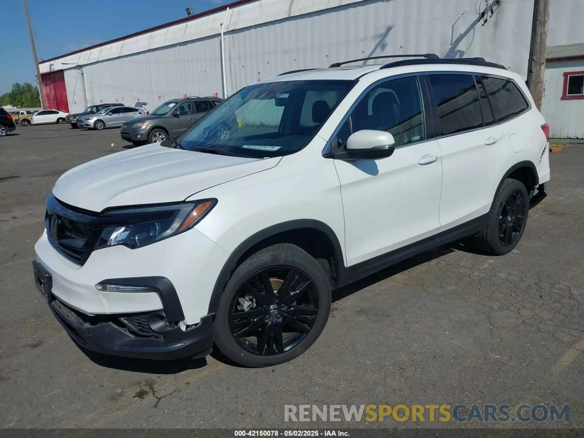 2 Photograph of a damaged car 5FNYF6H27MB066014 HONDA PILOT 2021