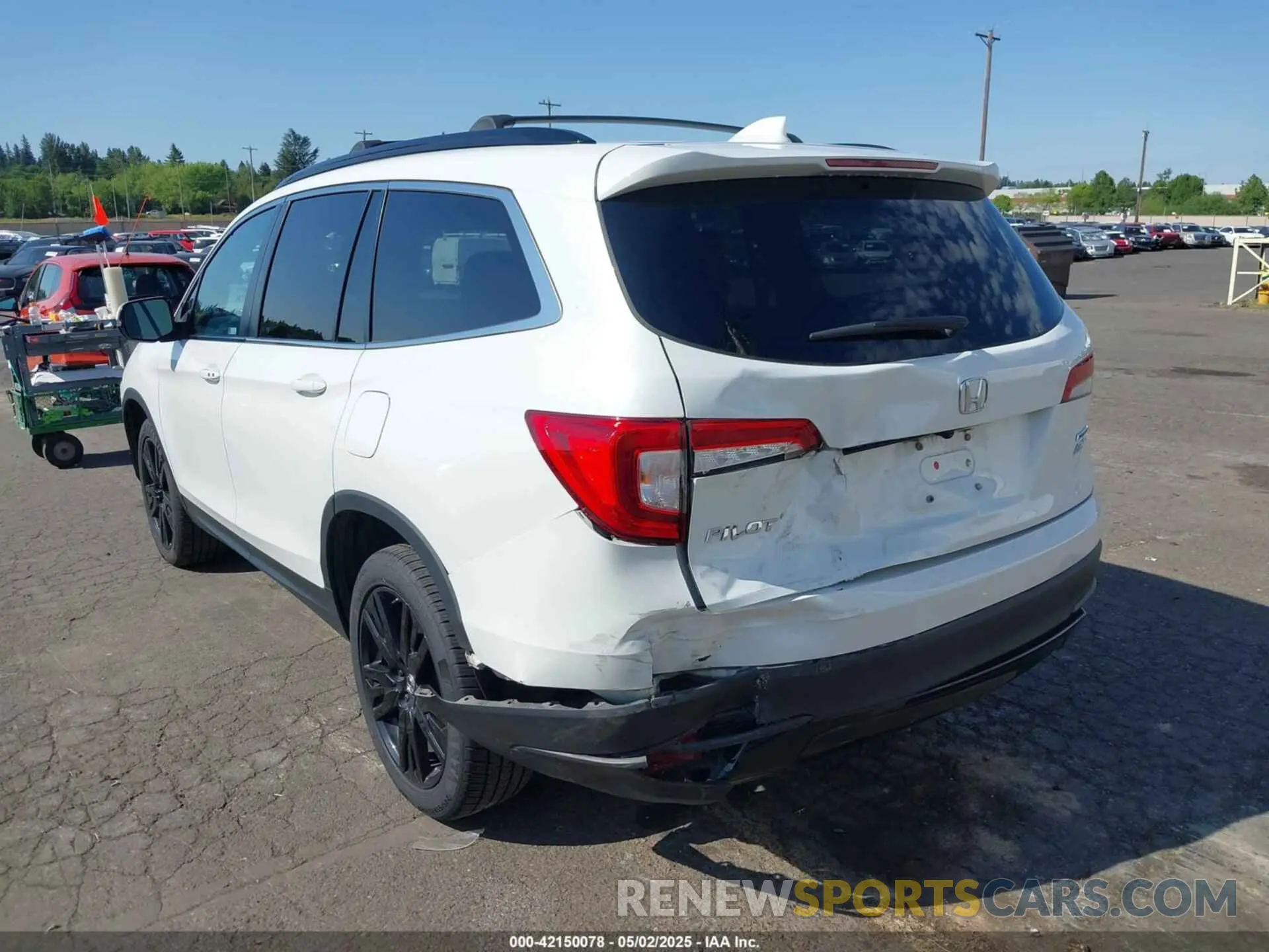 6 Photograph of a damaged car 5FNYF6H27MB066014 HONDA PILOT 2021