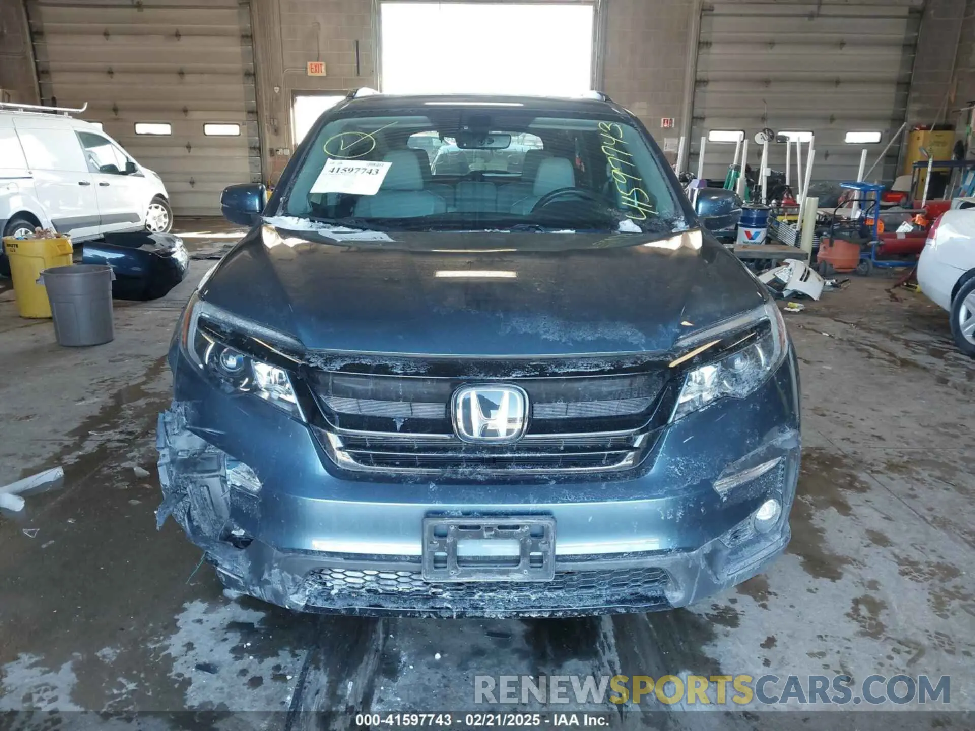 12 Фотография поврежденного автомобиля 5FNYF6H28MB009000 HONDA PILOT 2021
