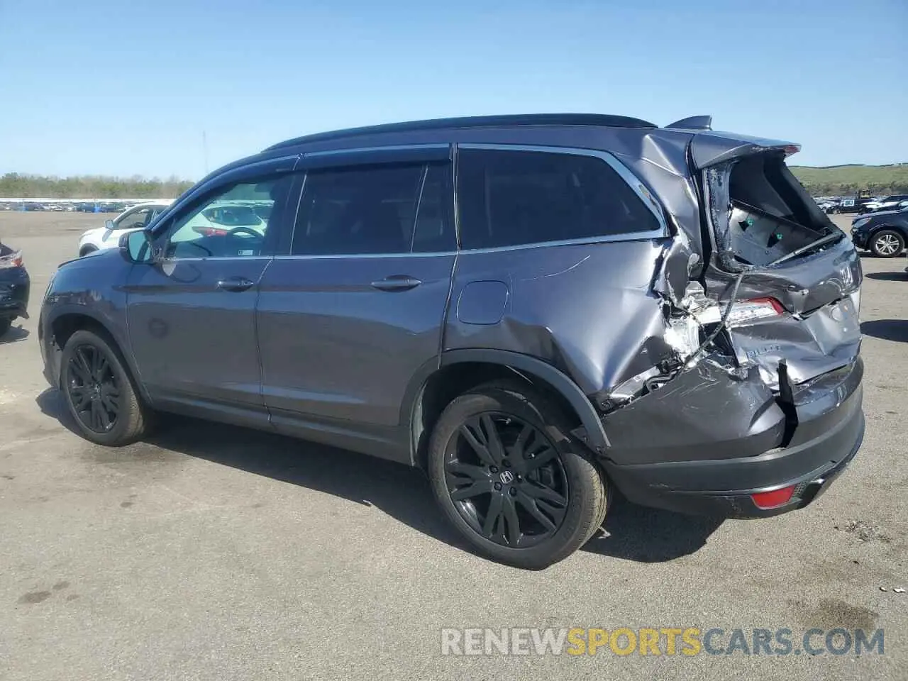 2 Photograph of a damaged car 5FNYF6H28MB055670 HONDA PILOT 2021
