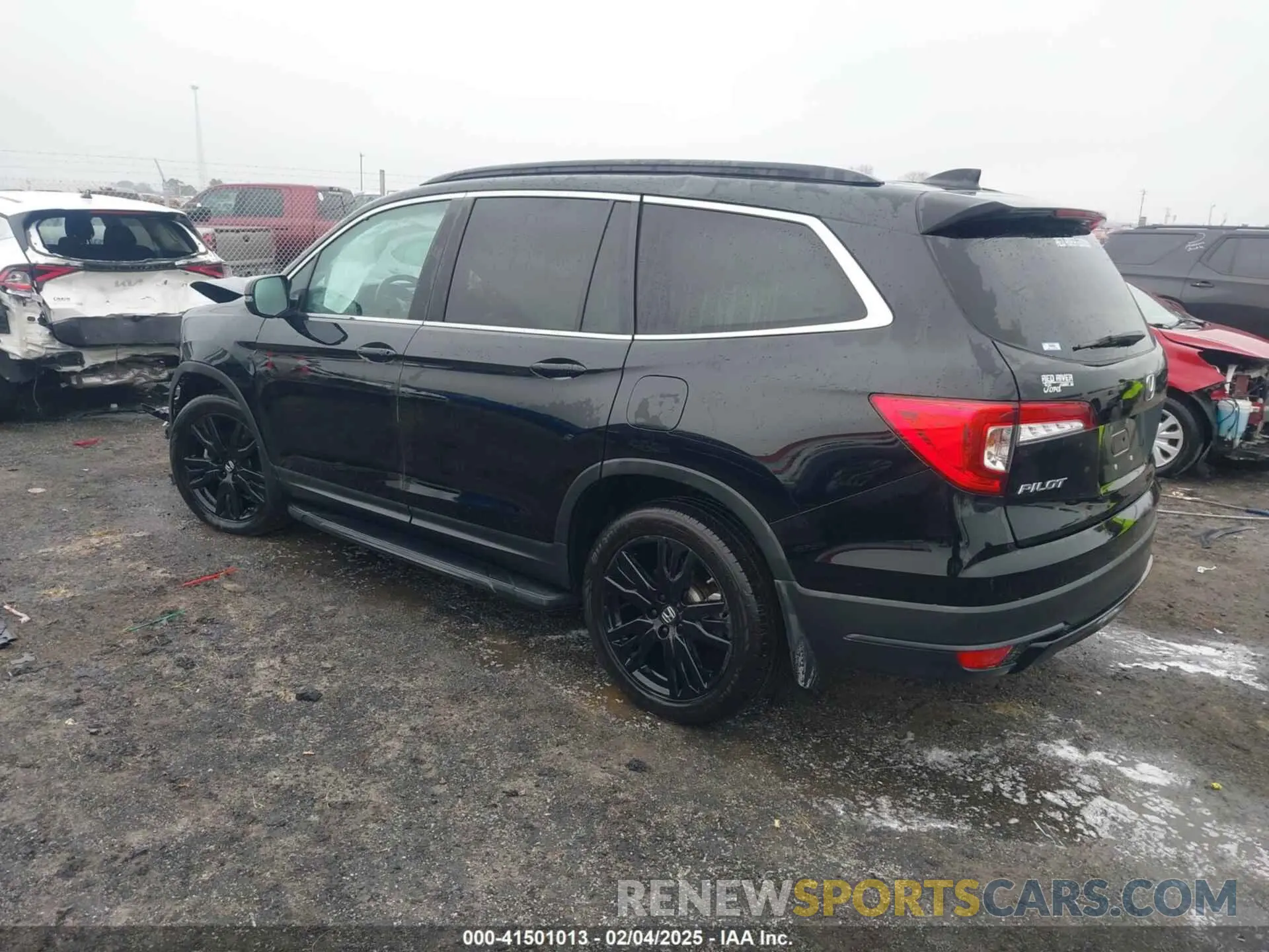 3 Photograph of a damaged car 5FNYF6H29MB002461 HONDA PILOT 2021
