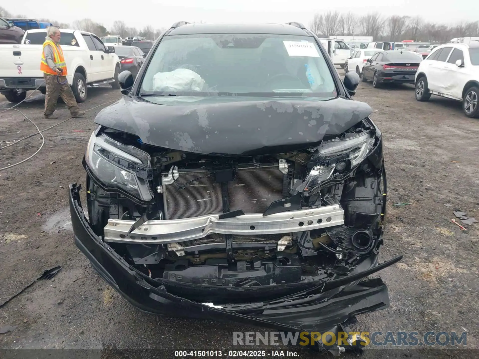 6 Photograph of a damaged car 5FNYF6H29MB002461 HONDA PILOT 2021
