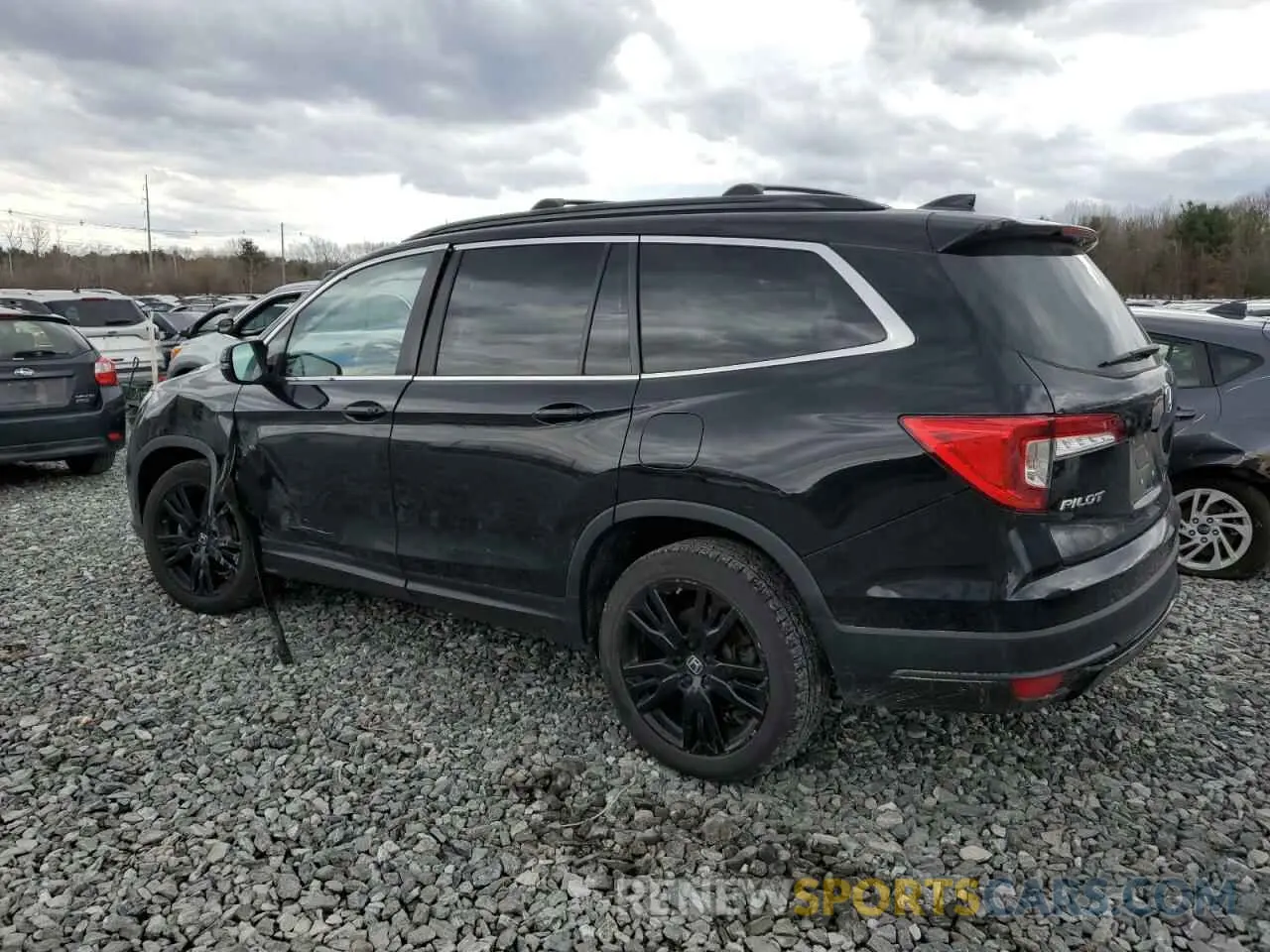 2 Фотография поврежденного автомобиля 5FNYF6H29MB023939 HONDA PILOT 2021