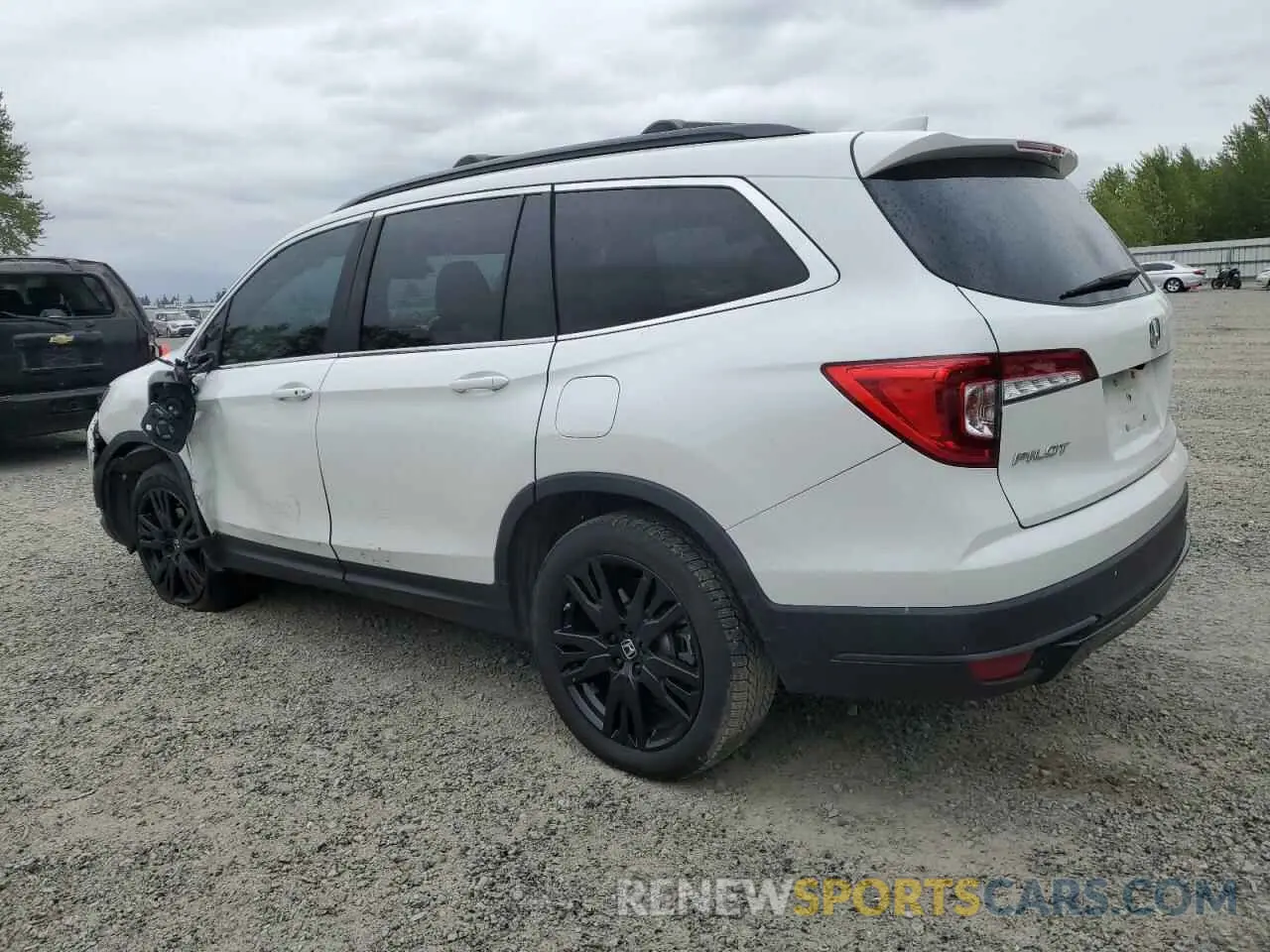 2 Photograph of a damaged car 5FNYF6H29MB062742 HONDA PILOT 2021