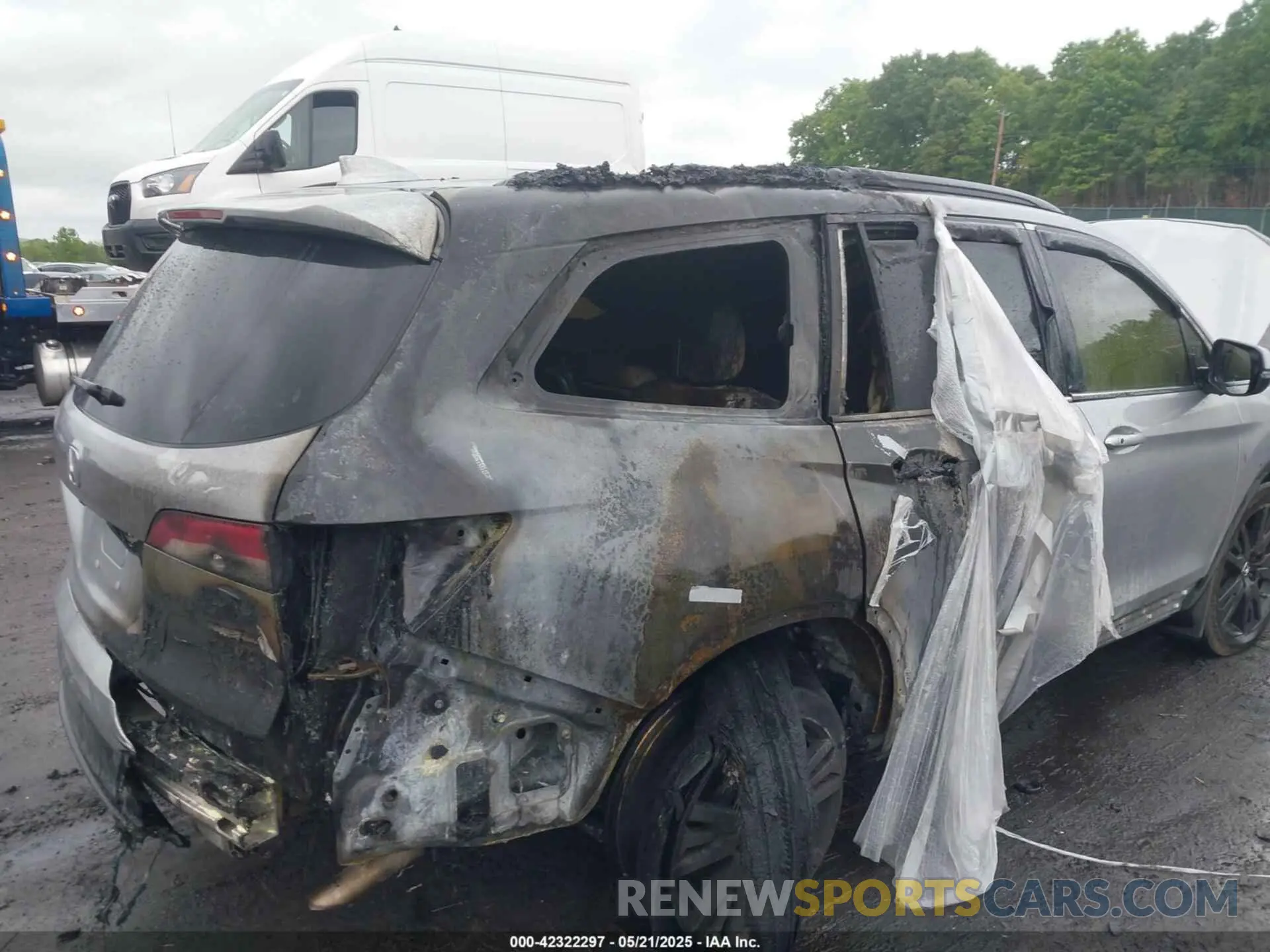6 Photograph of a damaged car 5FNYF6H29MB098592 HONDA PILOT 2021