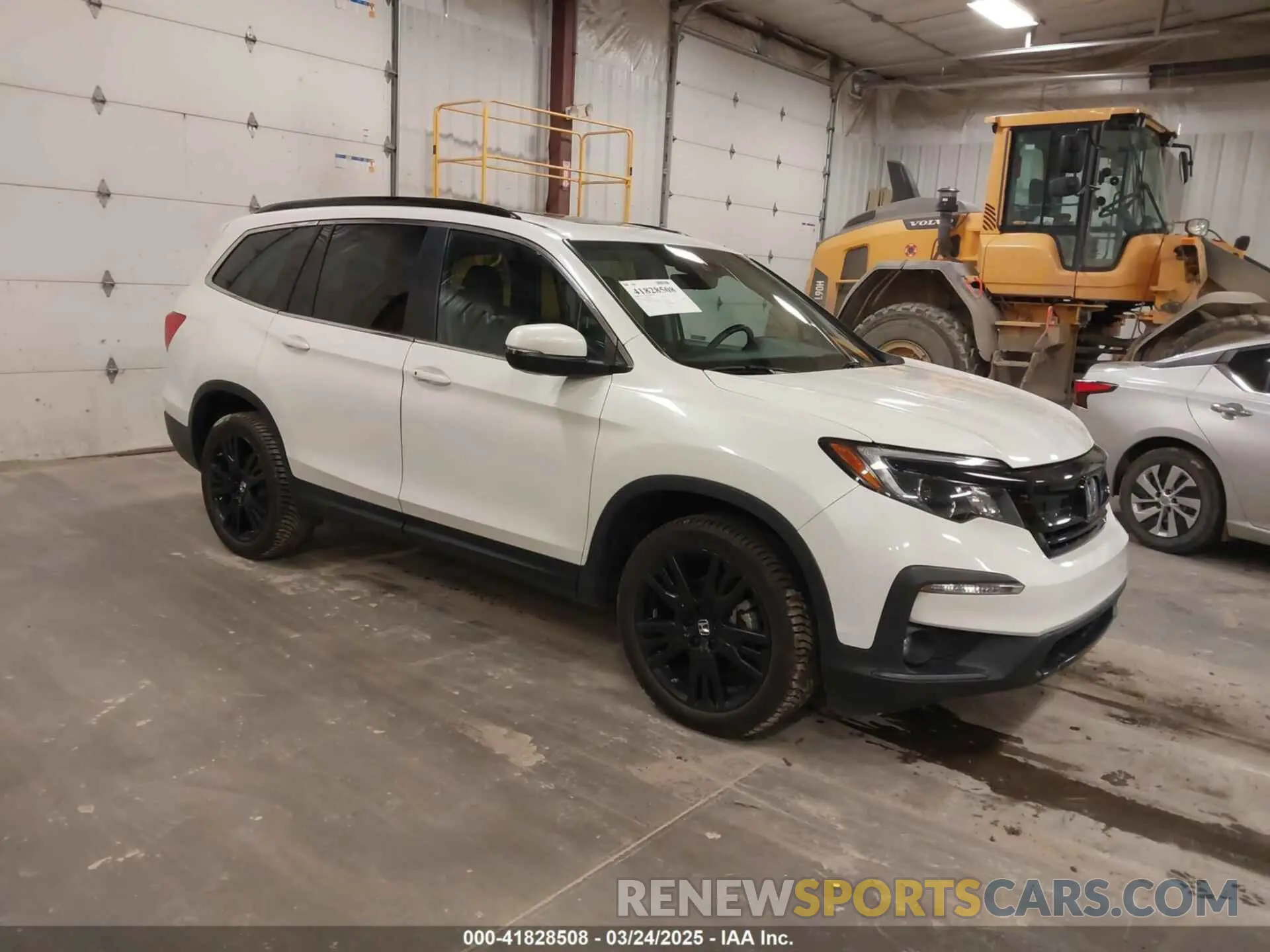 1 Photograph of a damaged car 5FNYF6H2XMB054312 HONDA PILOT 2021