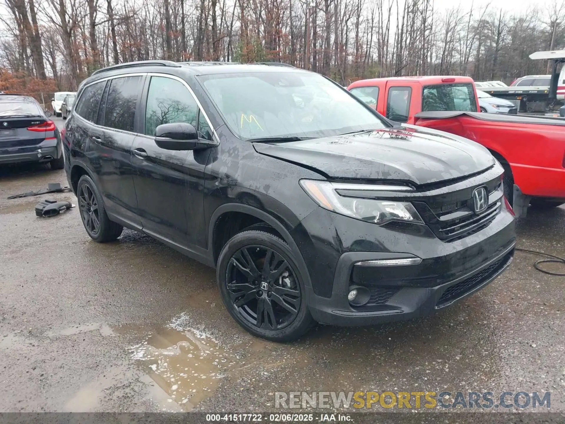 1 Фотография поврежденного автомобиля 5FNYF6H2XMB097662 HONDA PILOT 2021