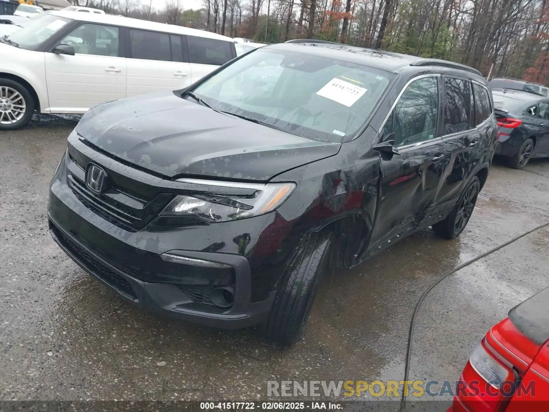 2 Фотография поврежденного автомобиля 5FNYF6H2XMB097662 HONDA PILOT 2021