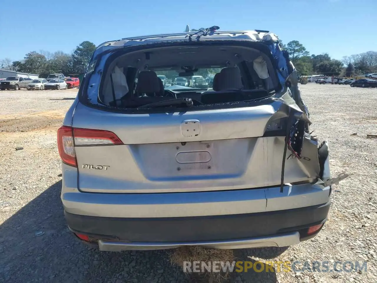 6 Photograph of a damaged car 5FNYF6H32MB023256 HONDA PILOT 2021