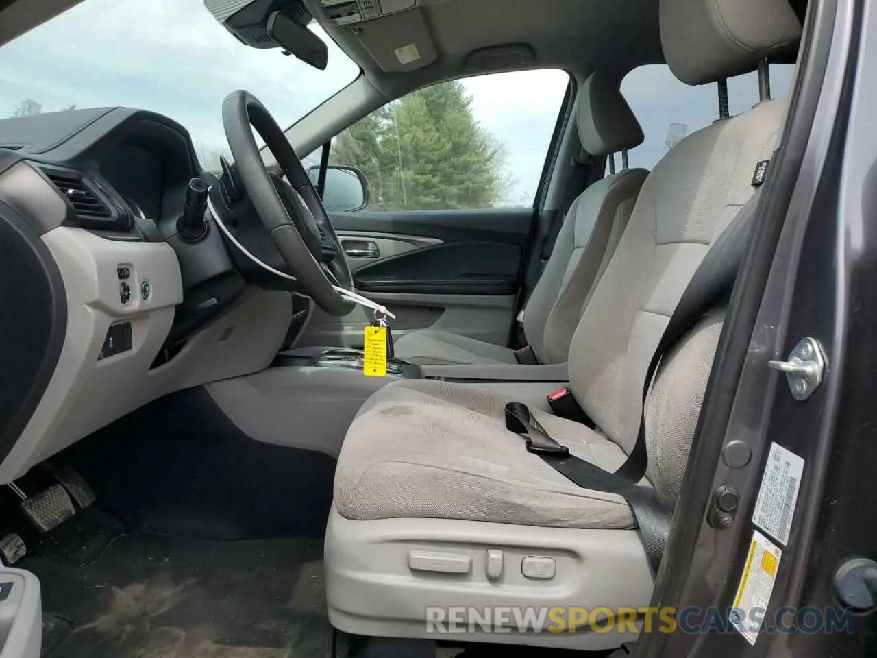 7 Photograph of a damaged car 5FNYF6H32MB038839 HONDA PILOT 2021