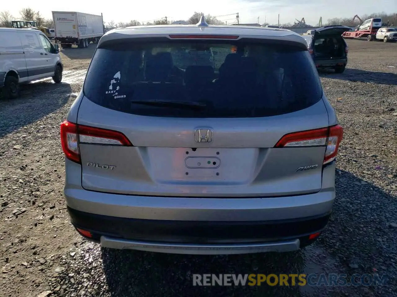 6 Фотография поврежденного автомобиля 5FNYF6H34MB093387 HONDA PILOT 2021