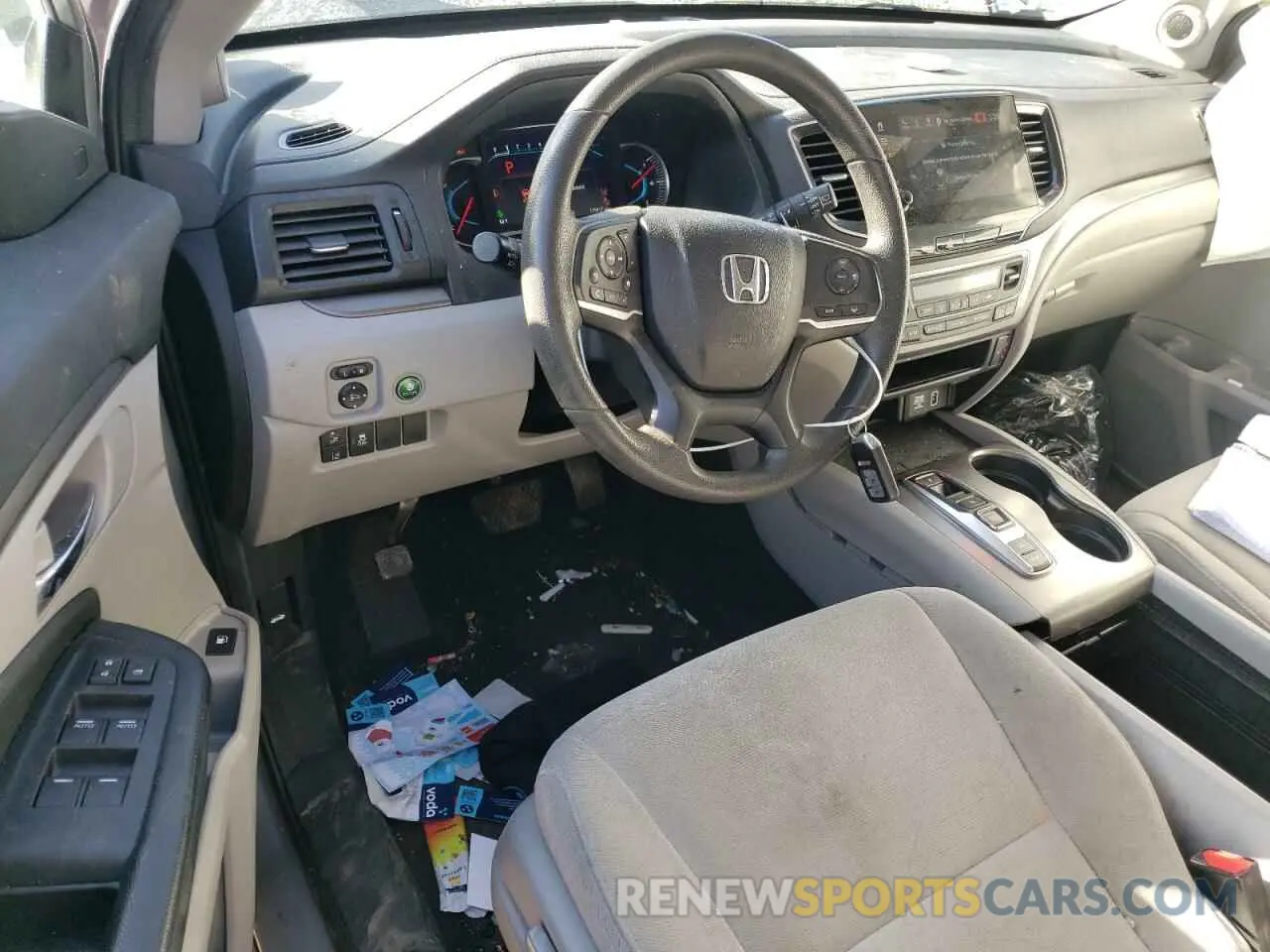 8 Фотография поврежденного автомобиля 5FNYF6H34MB093387 HONDA PILOT 2021