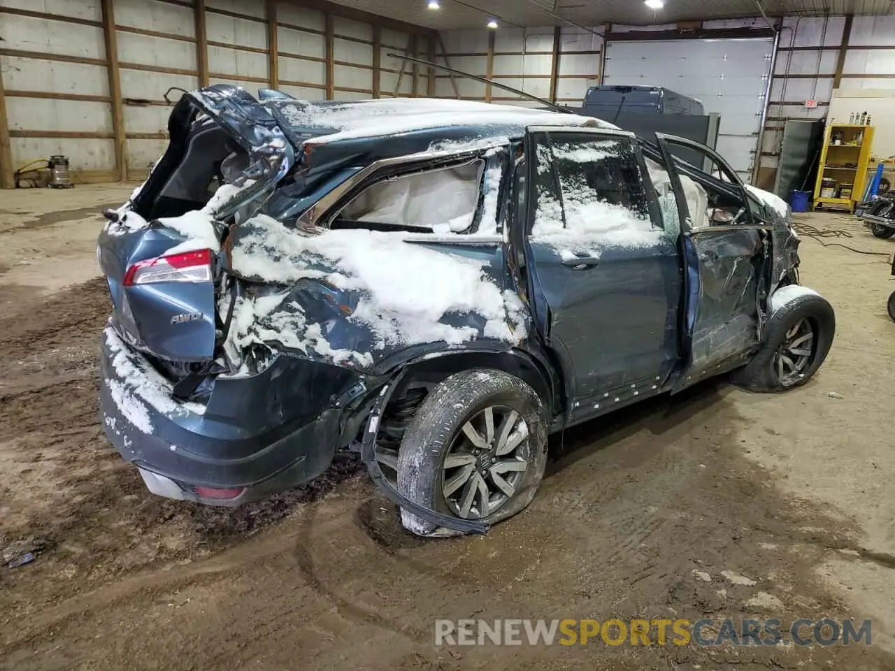 3 Photograph of a damaged car 5FNYF6H36MB059371 HONDA PILOT 2021