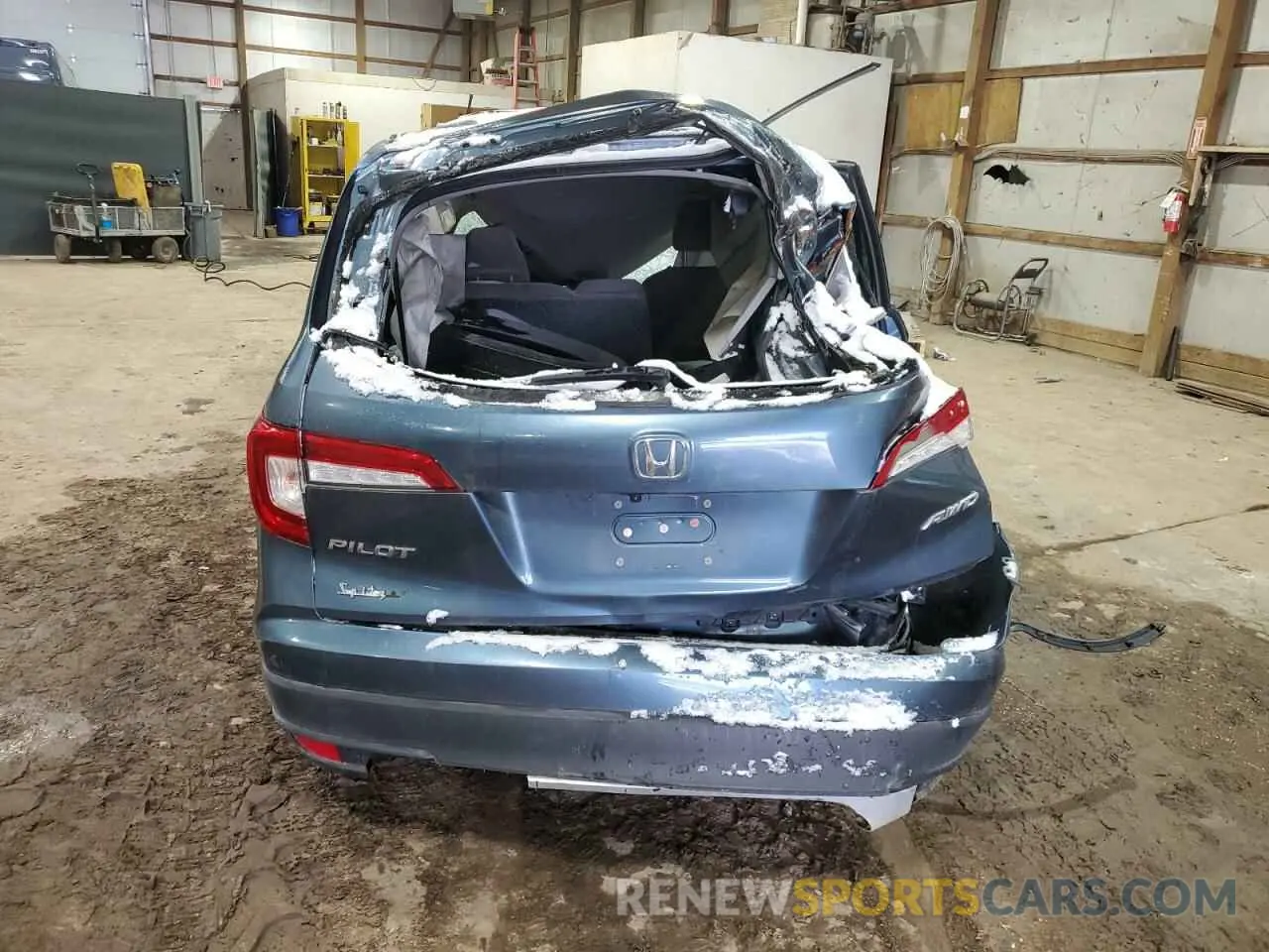 6 Photograph of a damaged car 5FNYF6H36MB059371 HONDA PILOT 2021