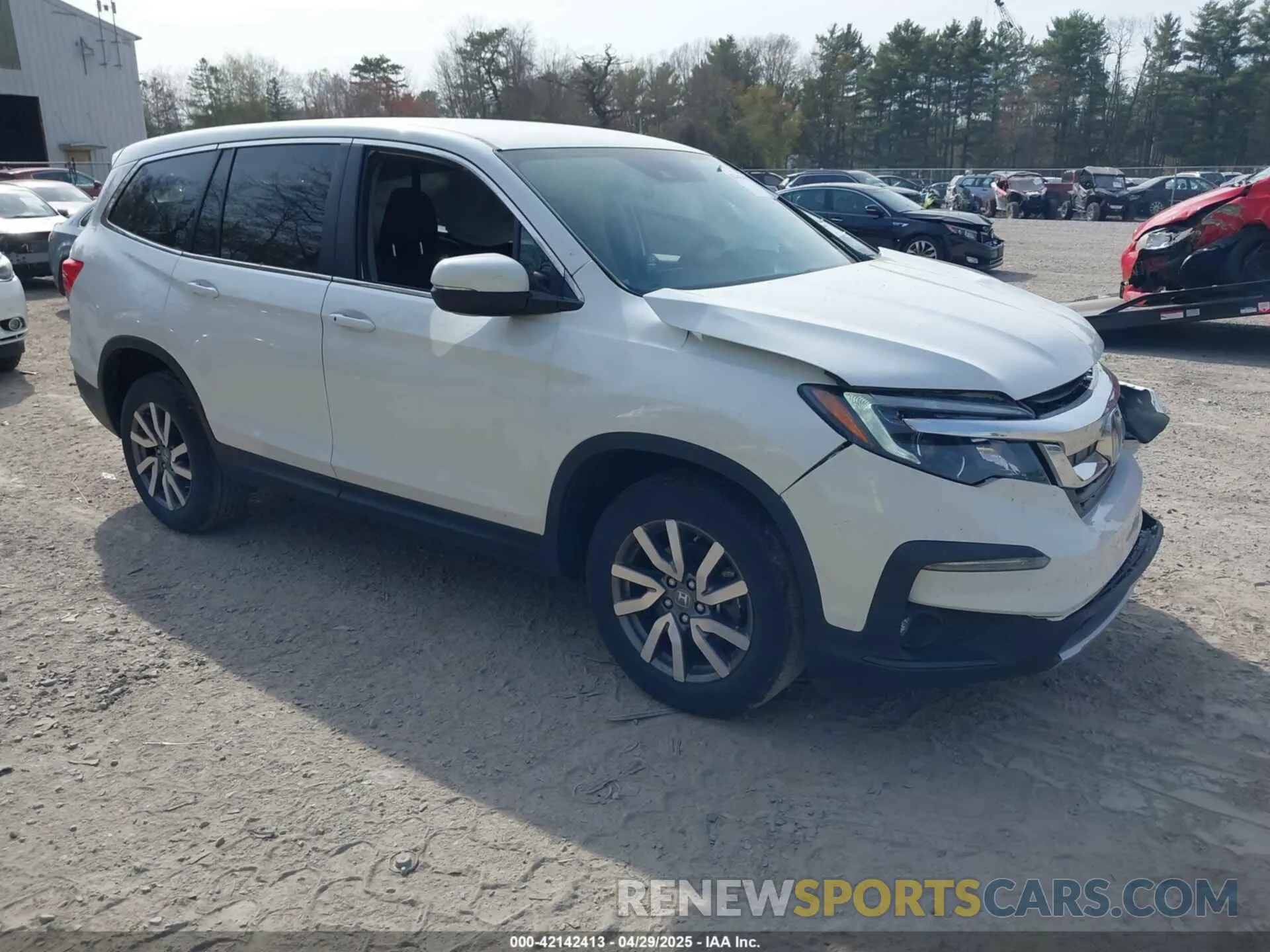 1 Фотография поврежденного автомобиля 5FNYF6H39MB022413 HONDA PILOT 2021