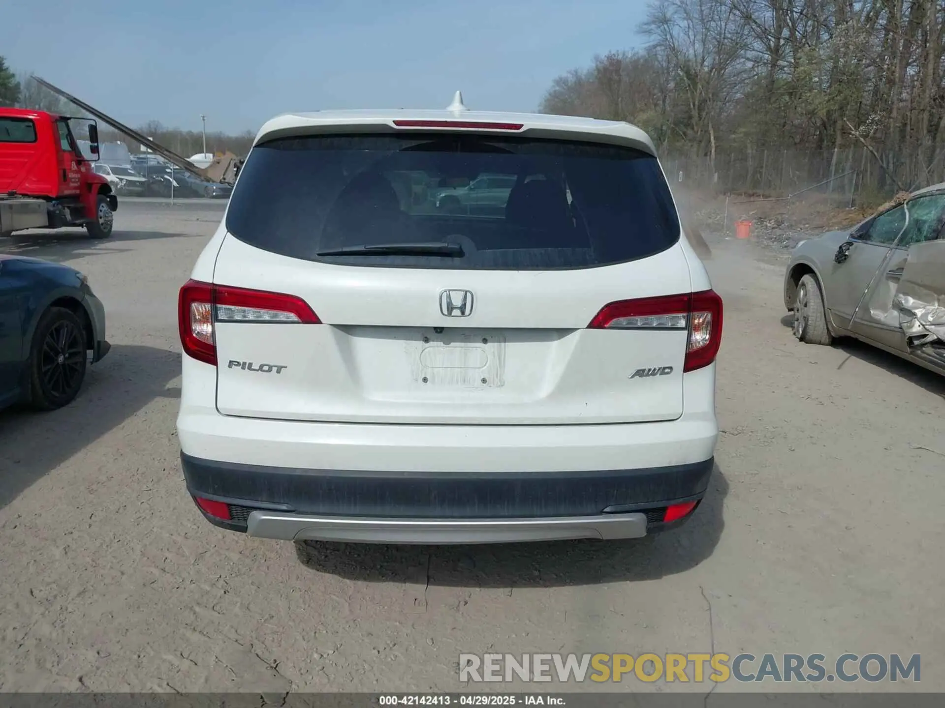 16 Фотография поврежденного автомобиля 5FNYF6H39MB022413 HONDA PILOT 2021