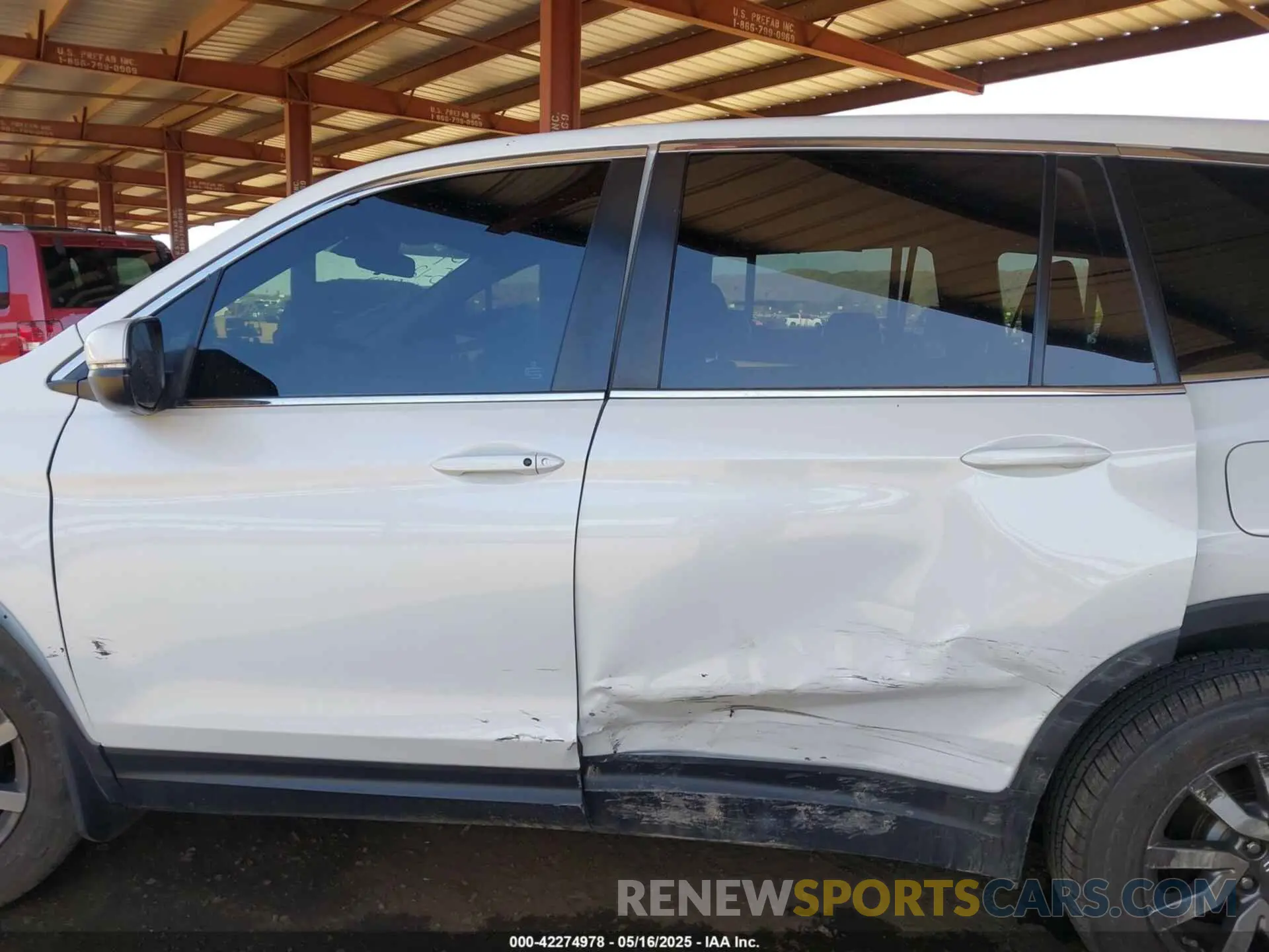 14 Photograph of a damaged car 5FNYF6H39MB075483 HONDA PILOT 2021