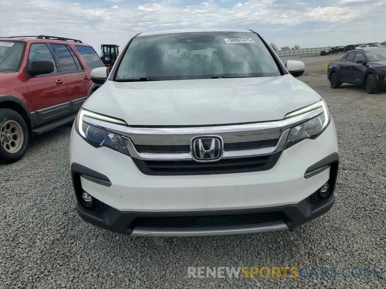 5 Photograph of a damaged car 5FNYF6H50MB037979 HONDA PILOT 2021
