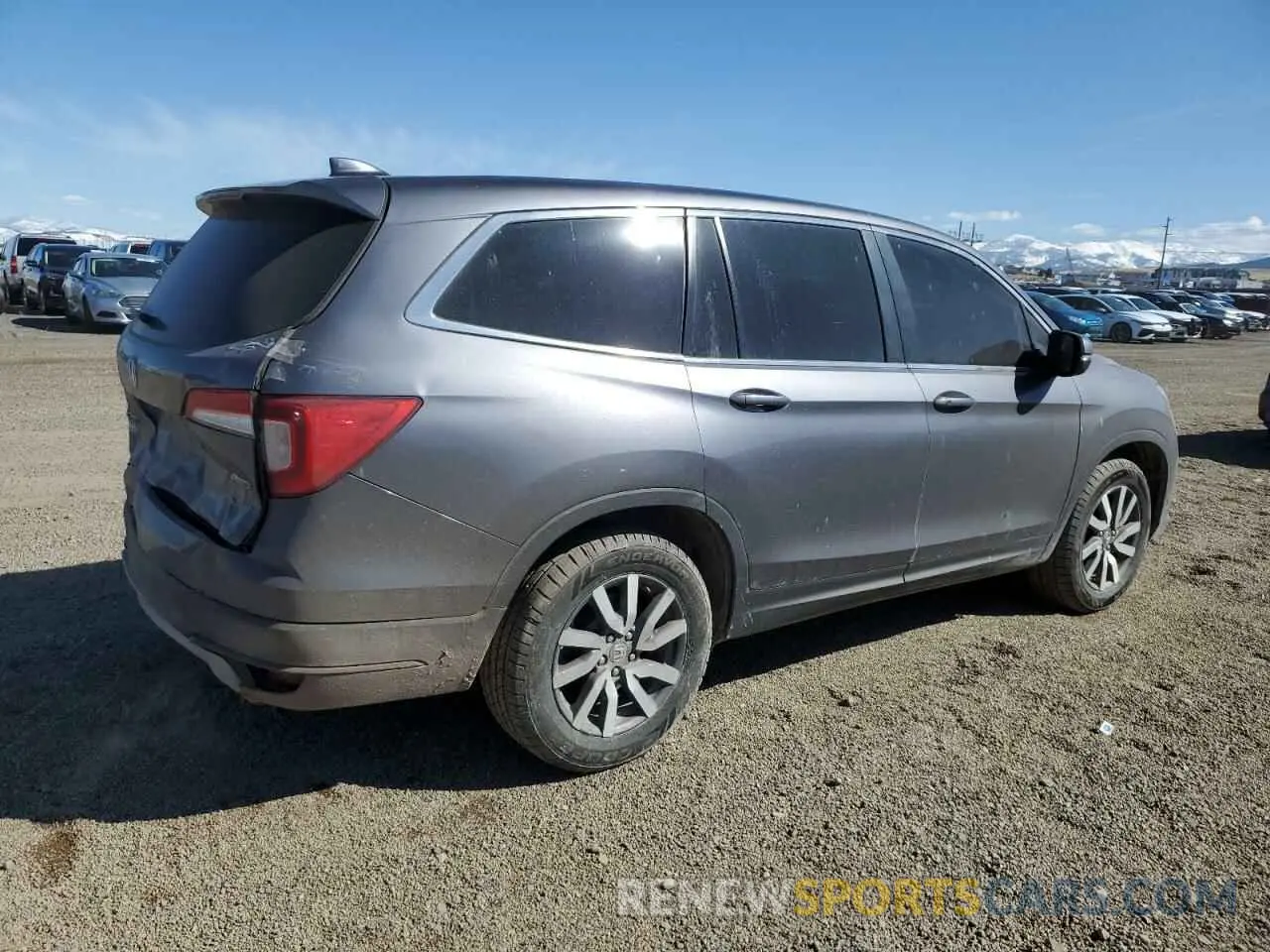3 Photograph of a damaged car 5FNYF6H51MB038896 HONDA PILOT 2021