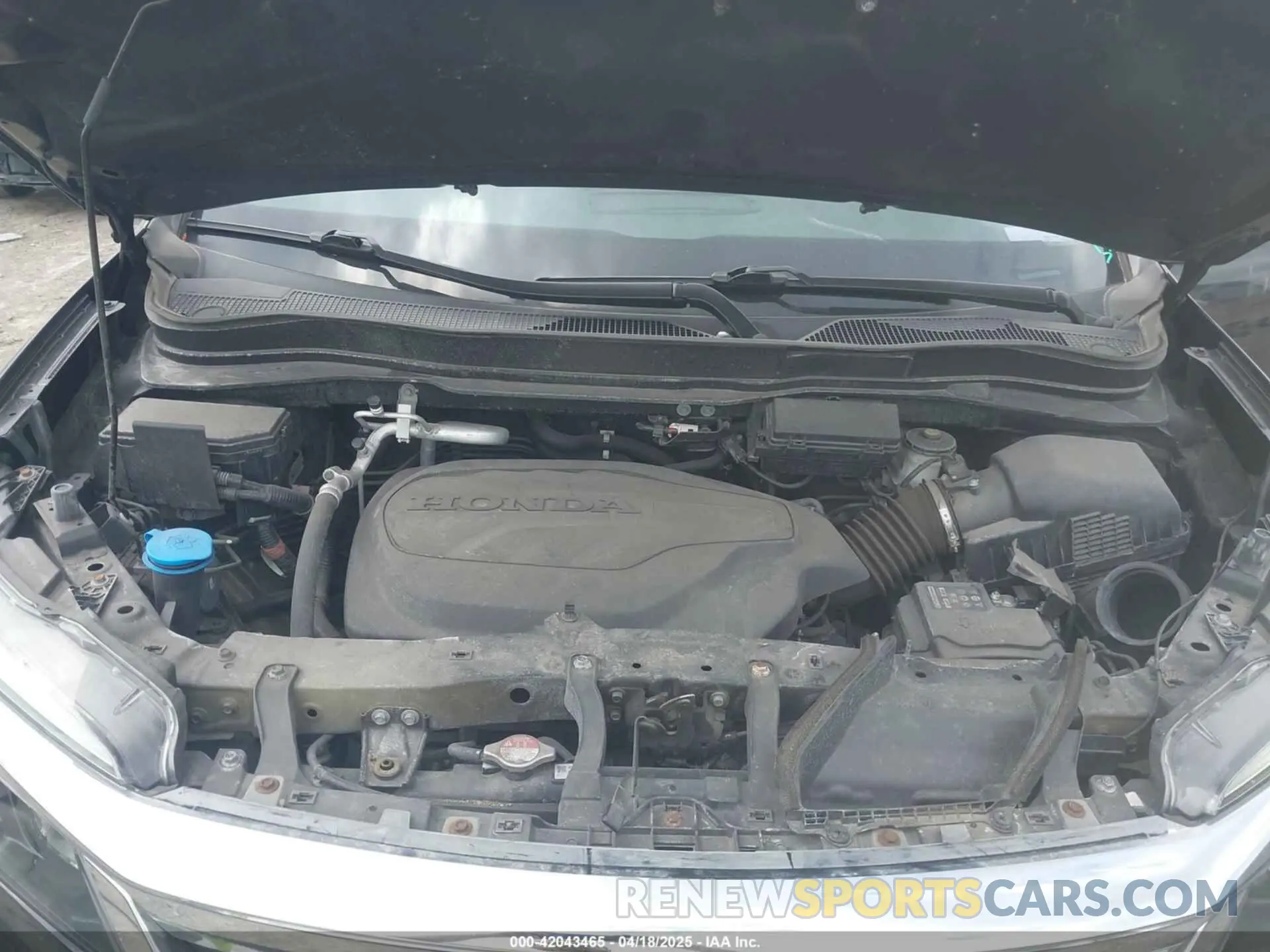 10 Photograph of a damaged car 5FNYF6H51MB069839 HONDA PILOT 2021