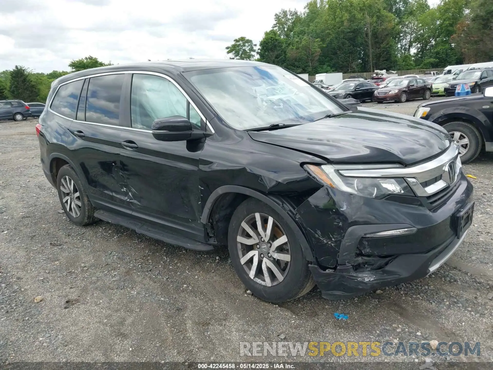 1 Фотография поврежденного автомобиля 5FNYF6H52MB072796 HONDA PILOT 2021