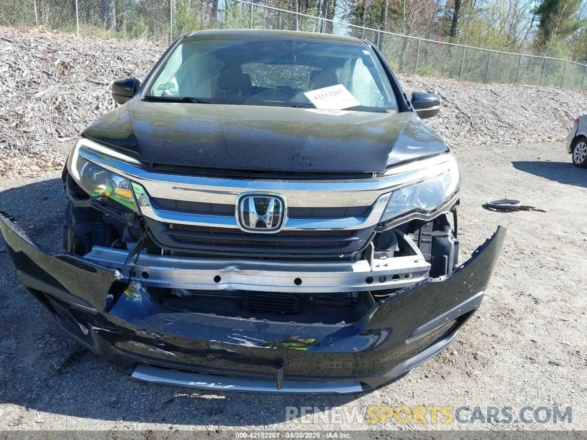 12 Photograph of a damaged car 5FNYF6H52MB072832 HONDA PILOT 2021