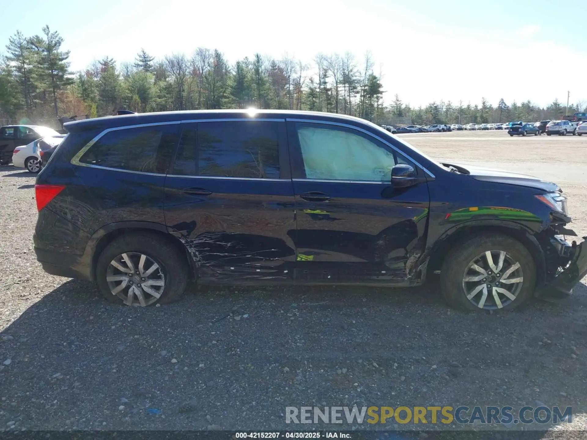 13 Photograph of a damaged car 5FNYF6H52MB072832 HONDA PILOT 2021