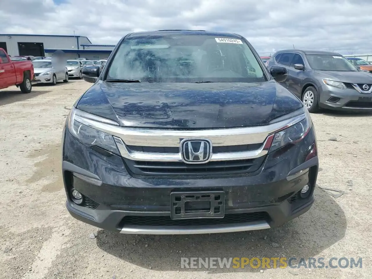 5 Photograph of a damaged car 5FNYF6H52MB100595 HONDA PILOT 2021