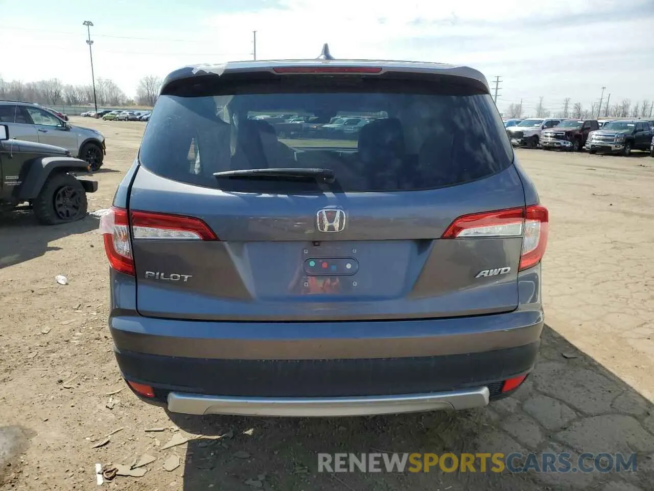 6 Photograph of a damaged car 5FNYF6H53MB085332 HONDA PILOT 2021