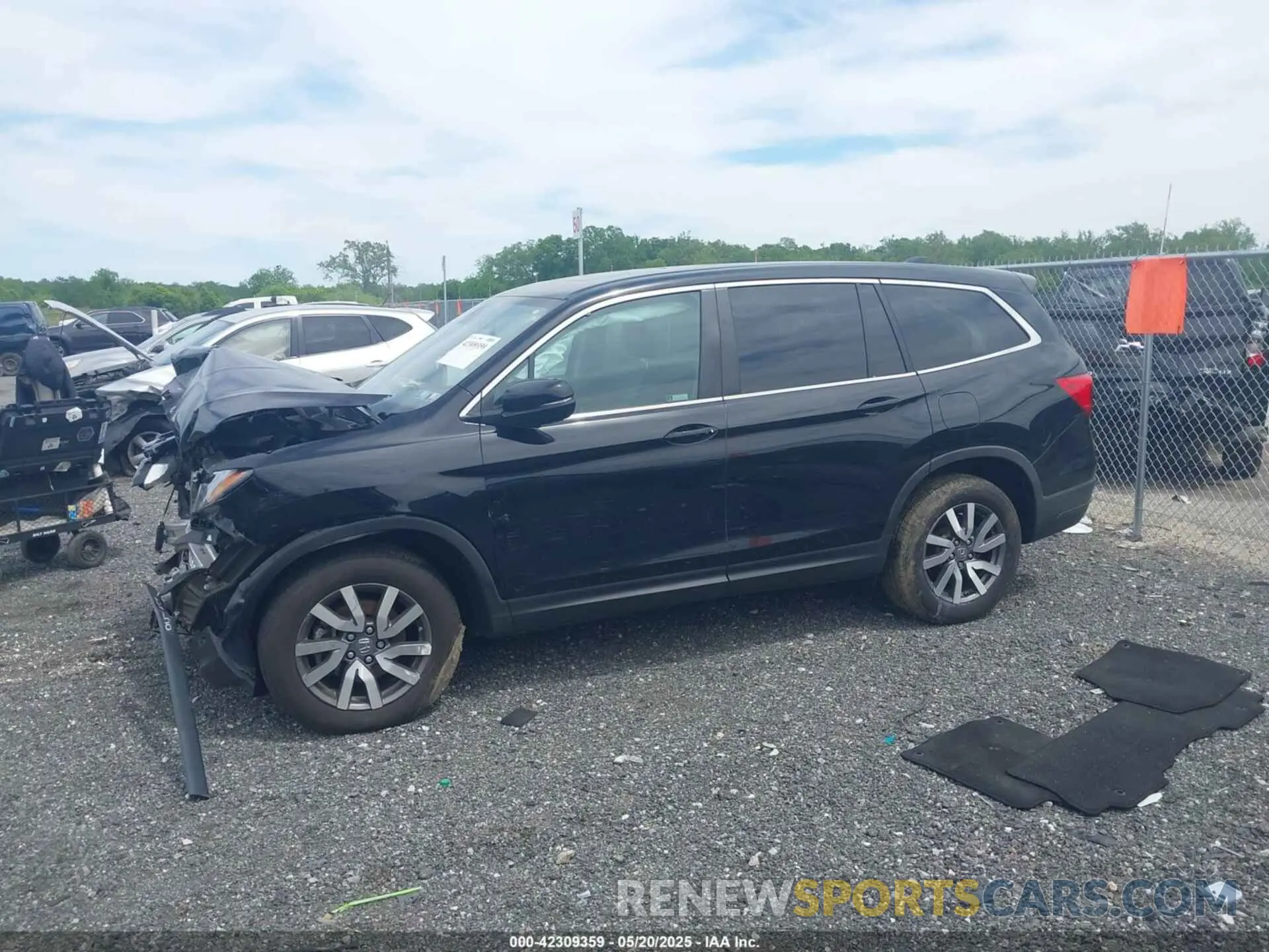 14 Фотография поврежденного автомобиля 5FNYF6H53MB097089 HONDA PILOT 2021