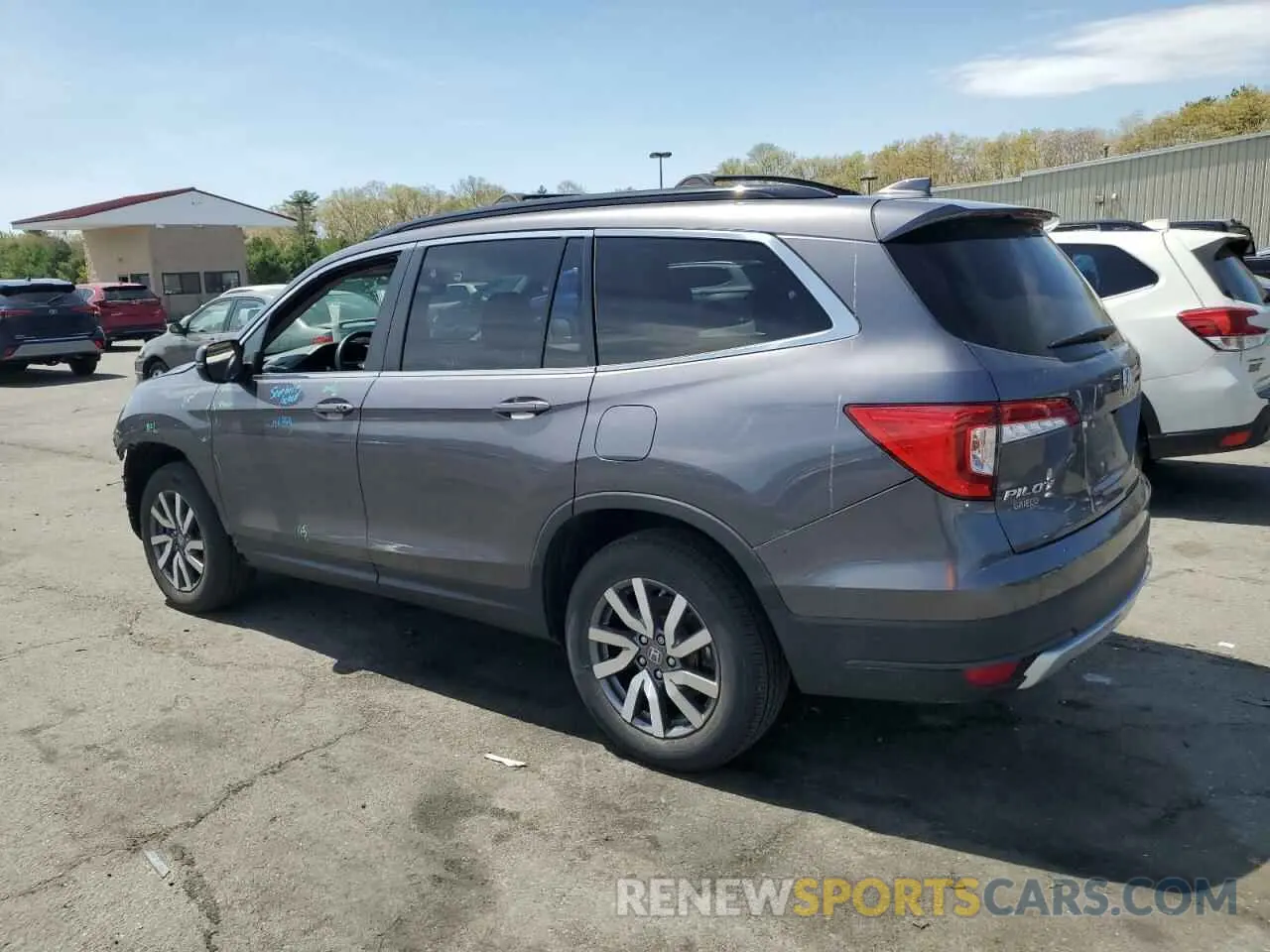2 Photograph of a damaged car 5FNYF6H54MB052212 HONDA PILOT 2021