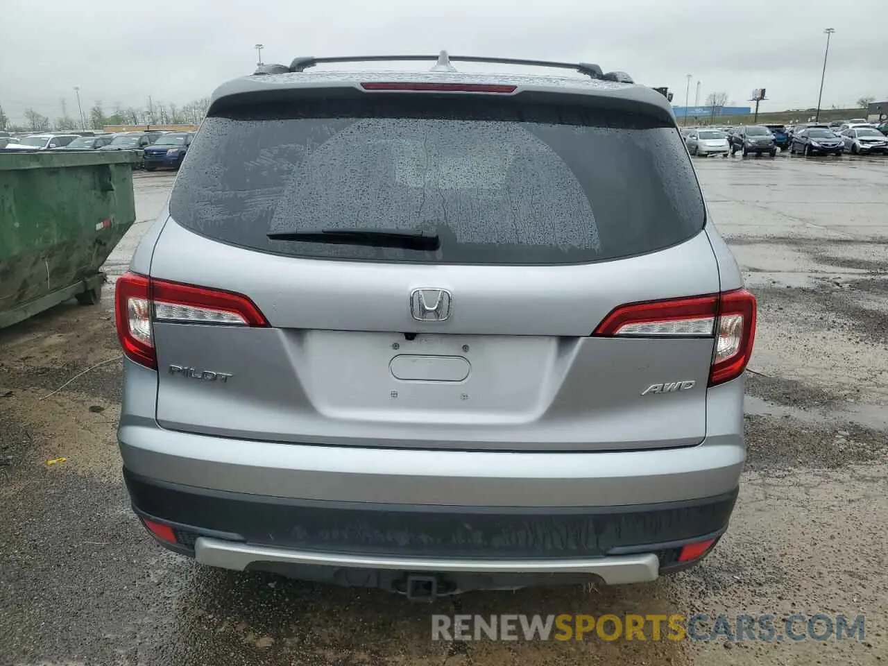 6 Photograph of a damaged car 5FNYF6H54MB100551 HONDA PILOT 2021