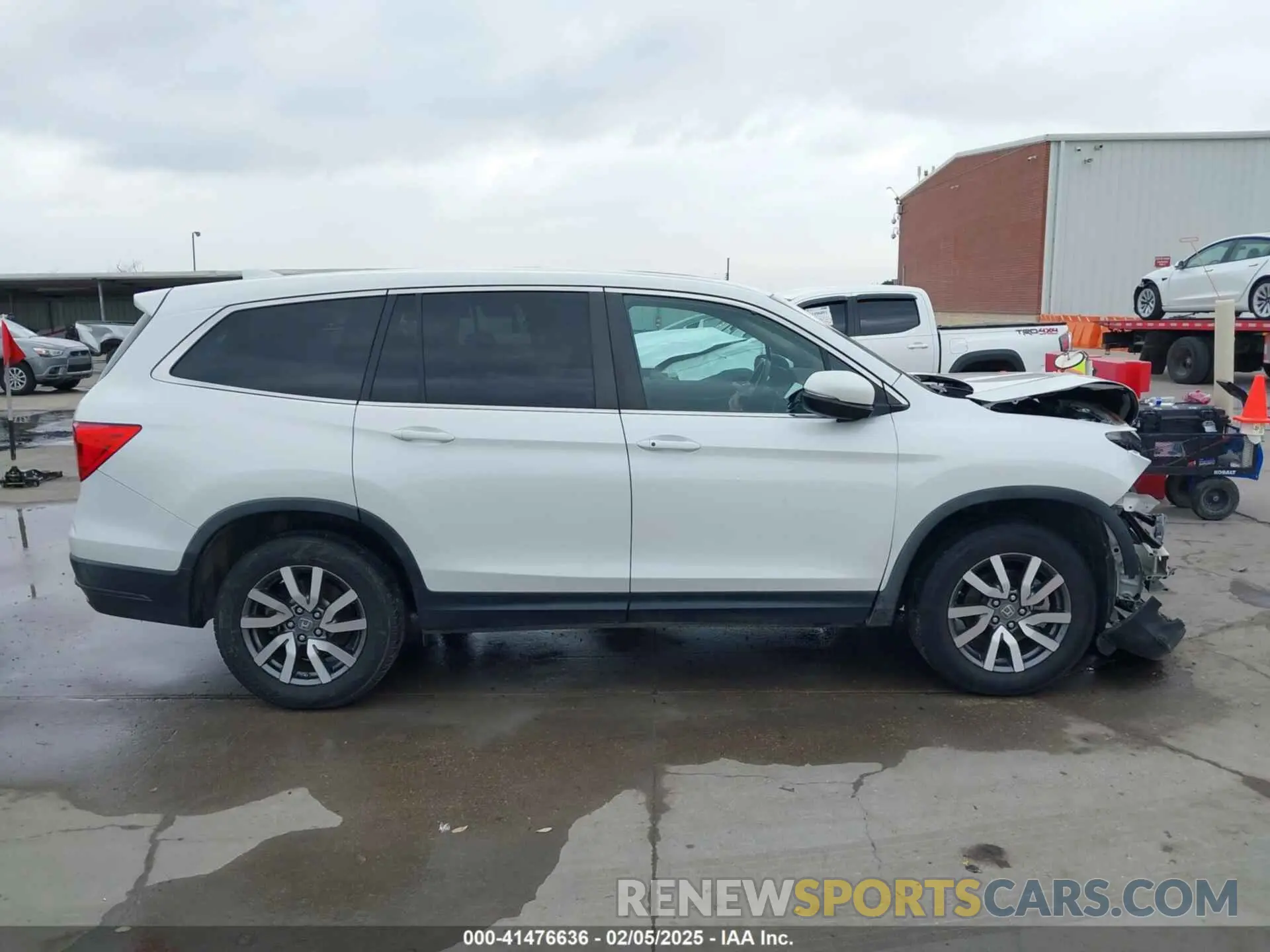 14 Фотография поврежденного автомобиля 5FNYF6H55MB031305 HONDA PILOT 2021