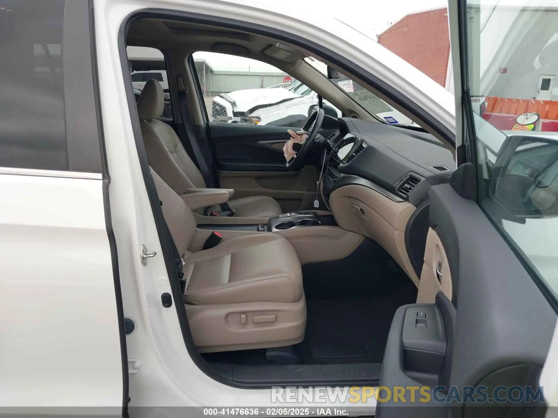 5 Фотография поврежденного автомобиля 5FNYF6H55MB031305 HONDA PILOT 2021