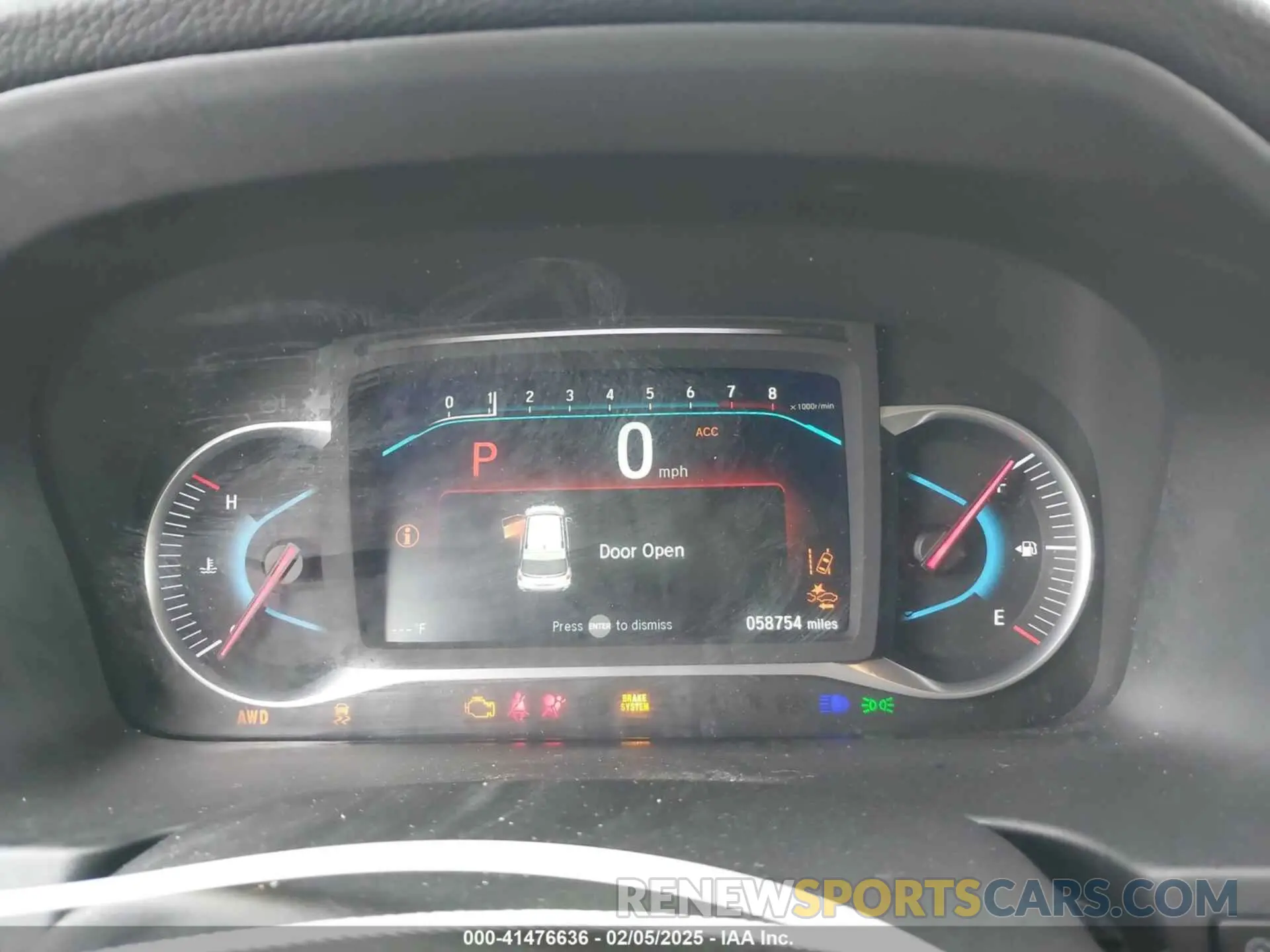 7 Фотография поврежденного автомобиля 5FNYF6H55MB031305 HONDA PILOT 2021