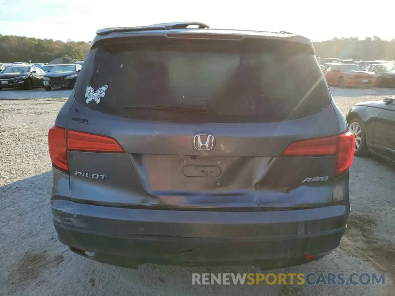 6 Photograph of a damaged car 5FNYF6H56GB097110 HONDA PILOT 2021