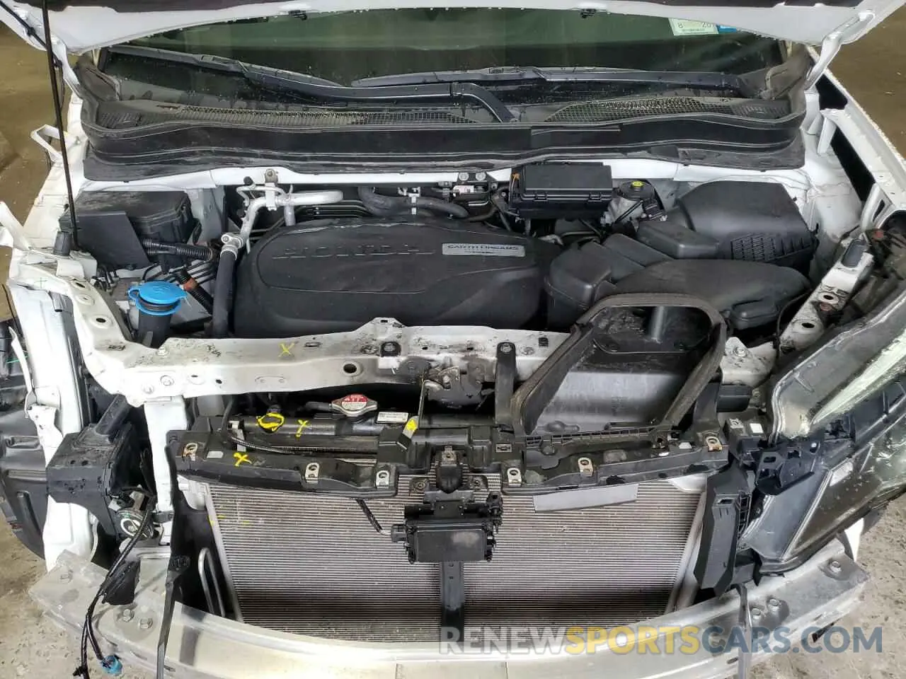 12 Photograph of a damaged car 5FNYF6H56MB003786 HONDA PILOT 2021