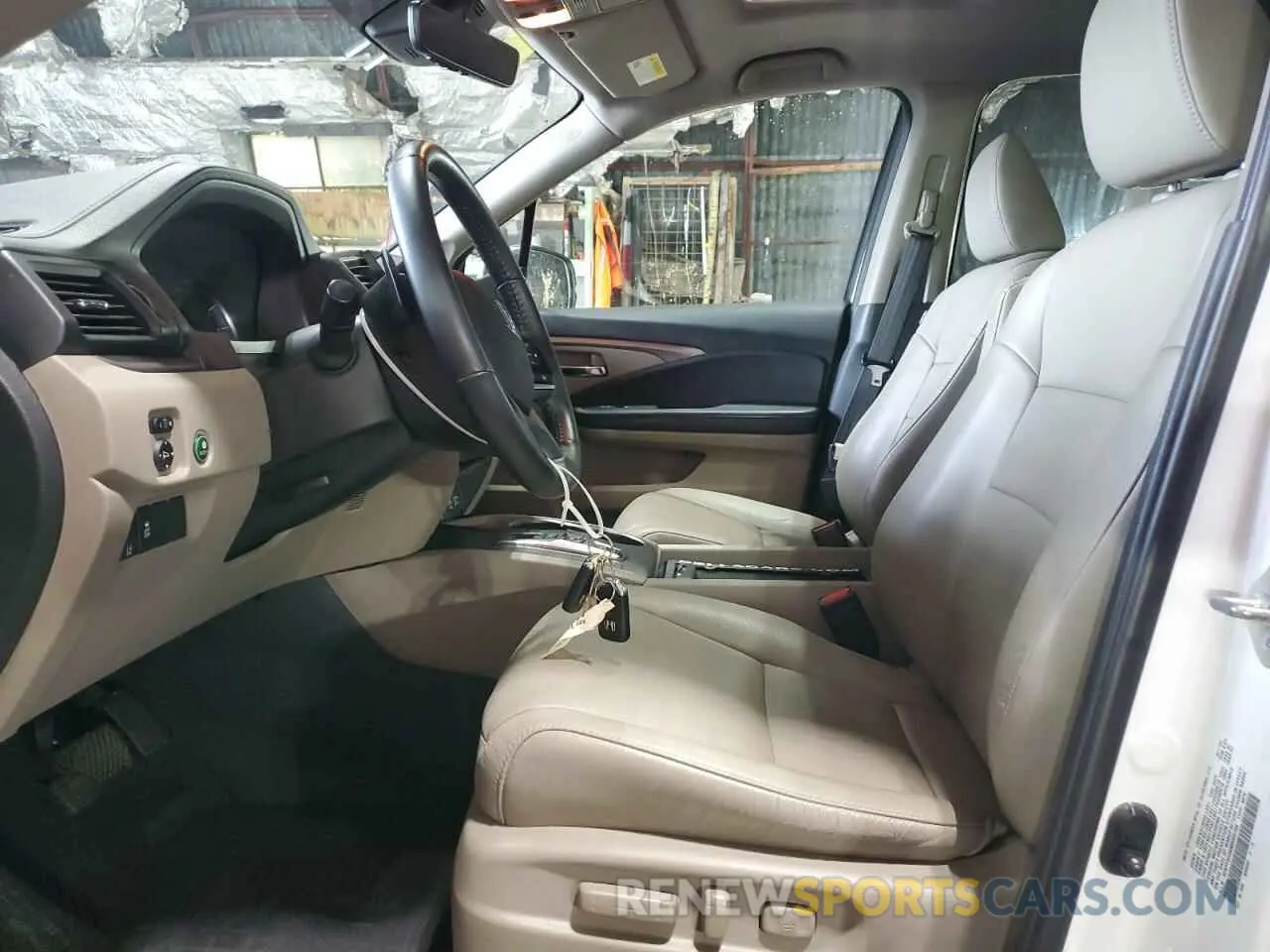 7 Photograph of a damaged car 5FNYF6H56MB003786 HONDA PILOT 2021