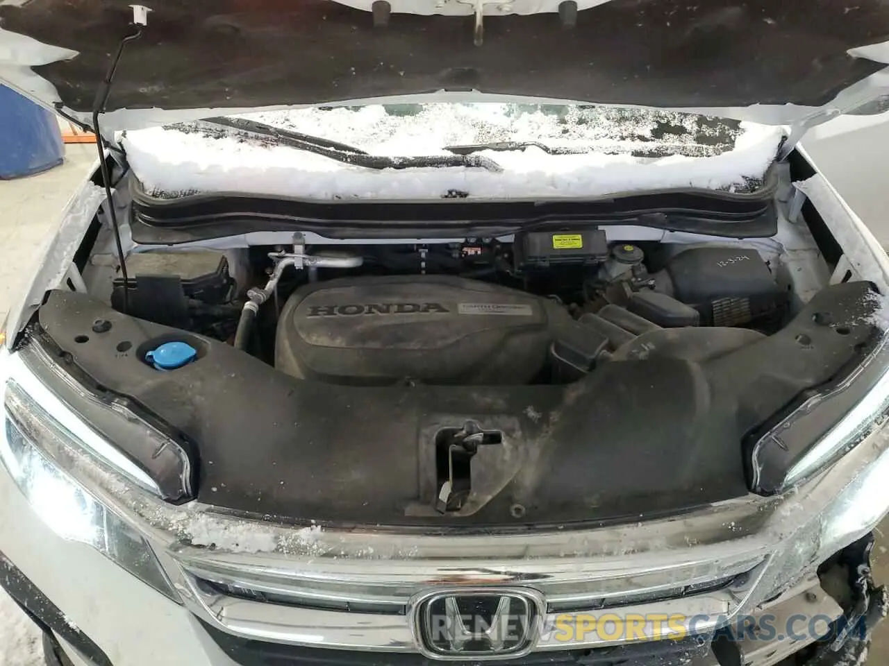 14 Photograph of a damaged car 5FNYF6H56MB007952 HONDA PILOT 2021