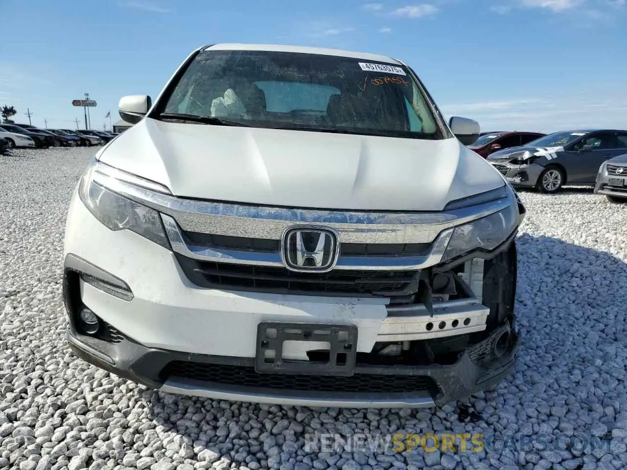 5 Photograph of a damaged car 5FNYF6H56MB007952 HONDA PILOT 2021