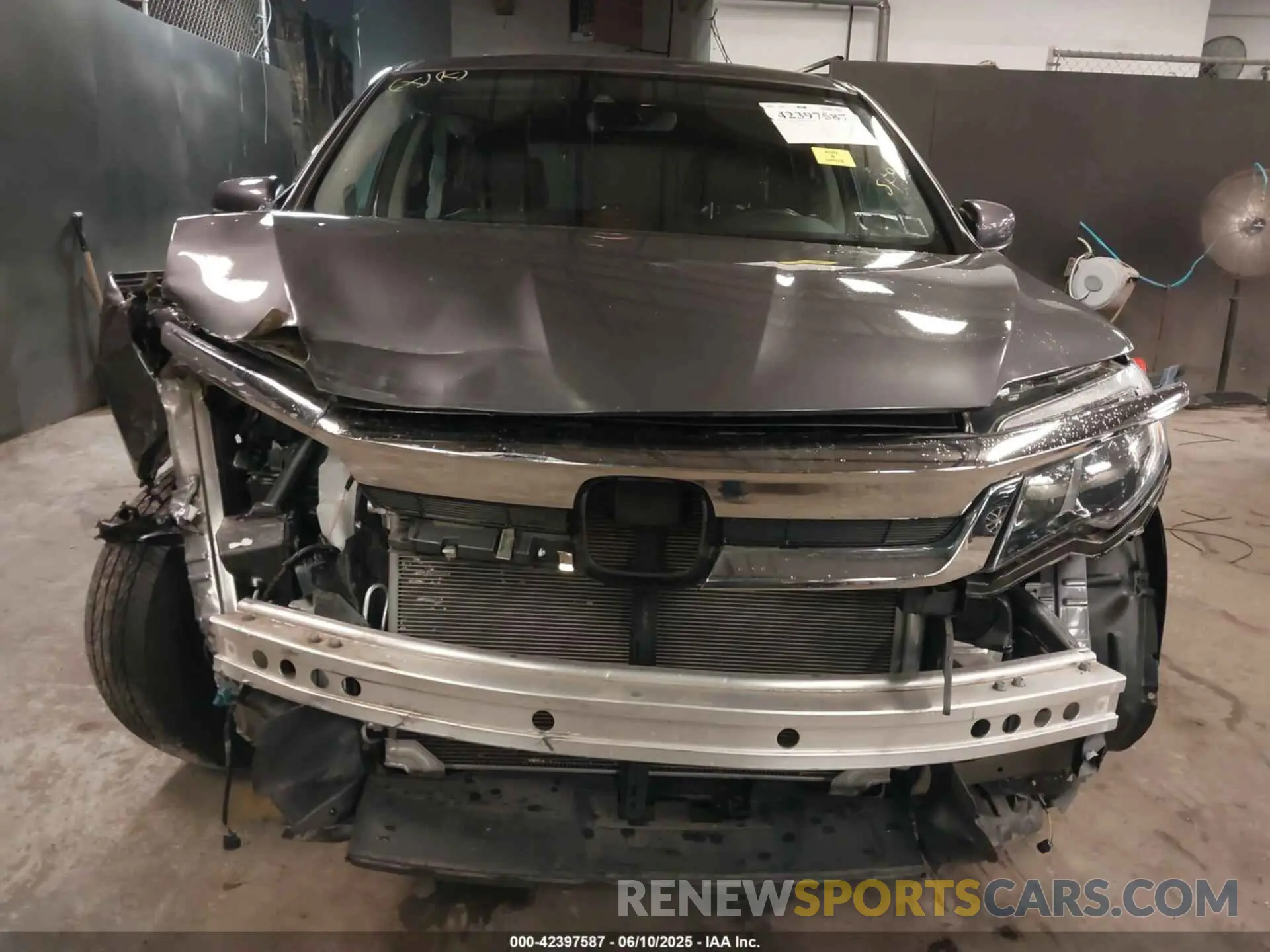 12 Photograph of a damaged car 5FNYF6H56MB061008 HONDA PILOT 2021