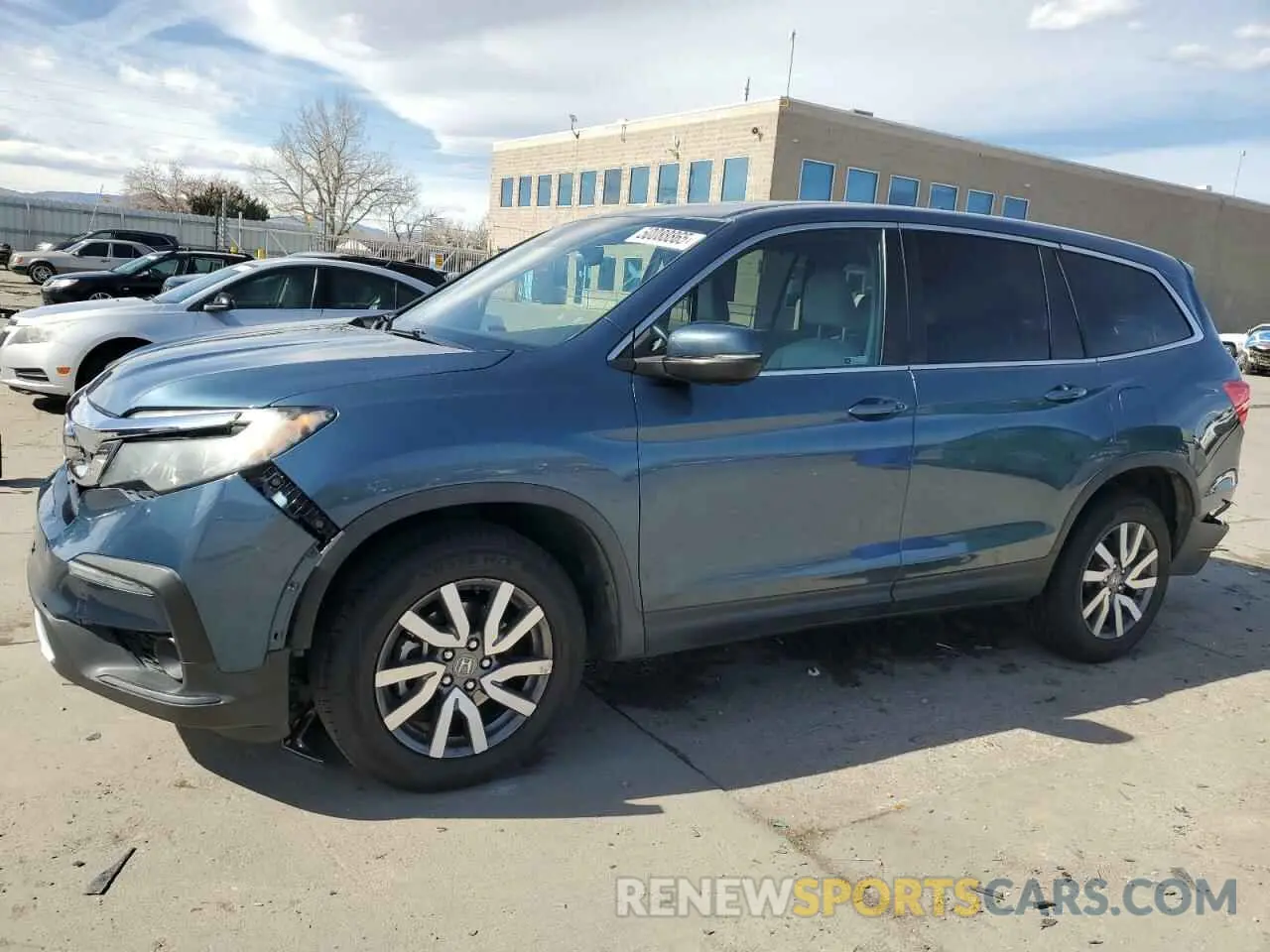 1 Фотография поврежденного автомобиля 5FNYF6H57MB046632 HONDA PILOT 2021
