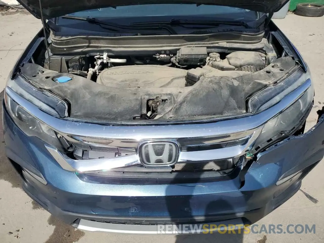 12 Фотография поврежденного автомобиля 5FNYF6H57MB046632 HONDA PILOT 2021