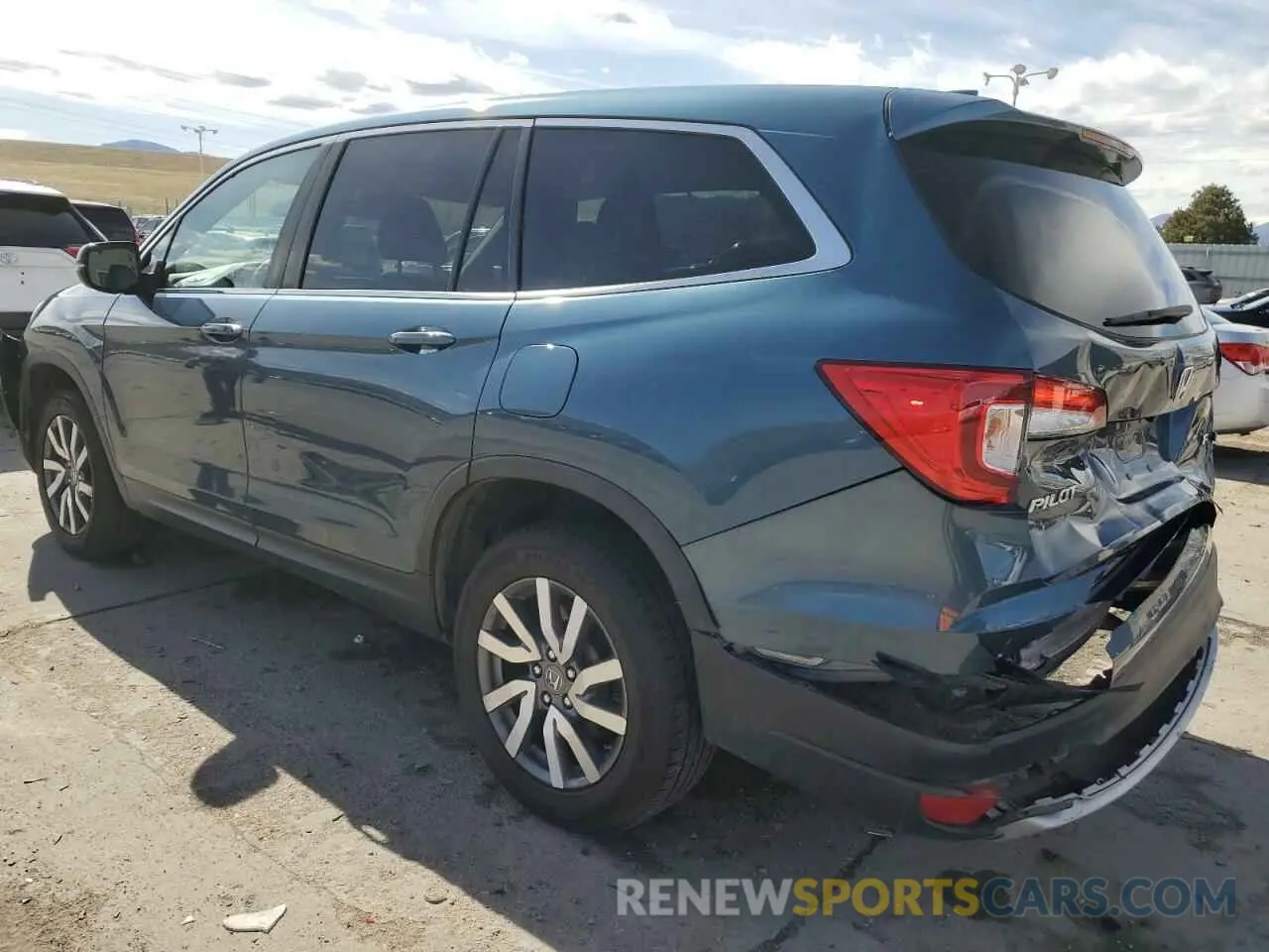 2 Фотография поврежденного автомобиля 5FNYF6H57MB046632 HONDA PILOT 2021