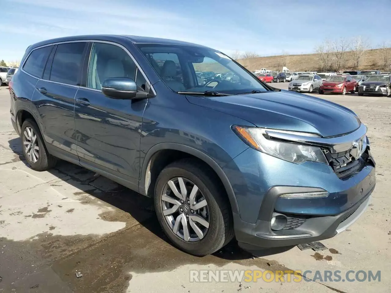 4 Фотография поврежденного автомобиля 5FNYF6H57MB046632 HONDA PILOT 2021