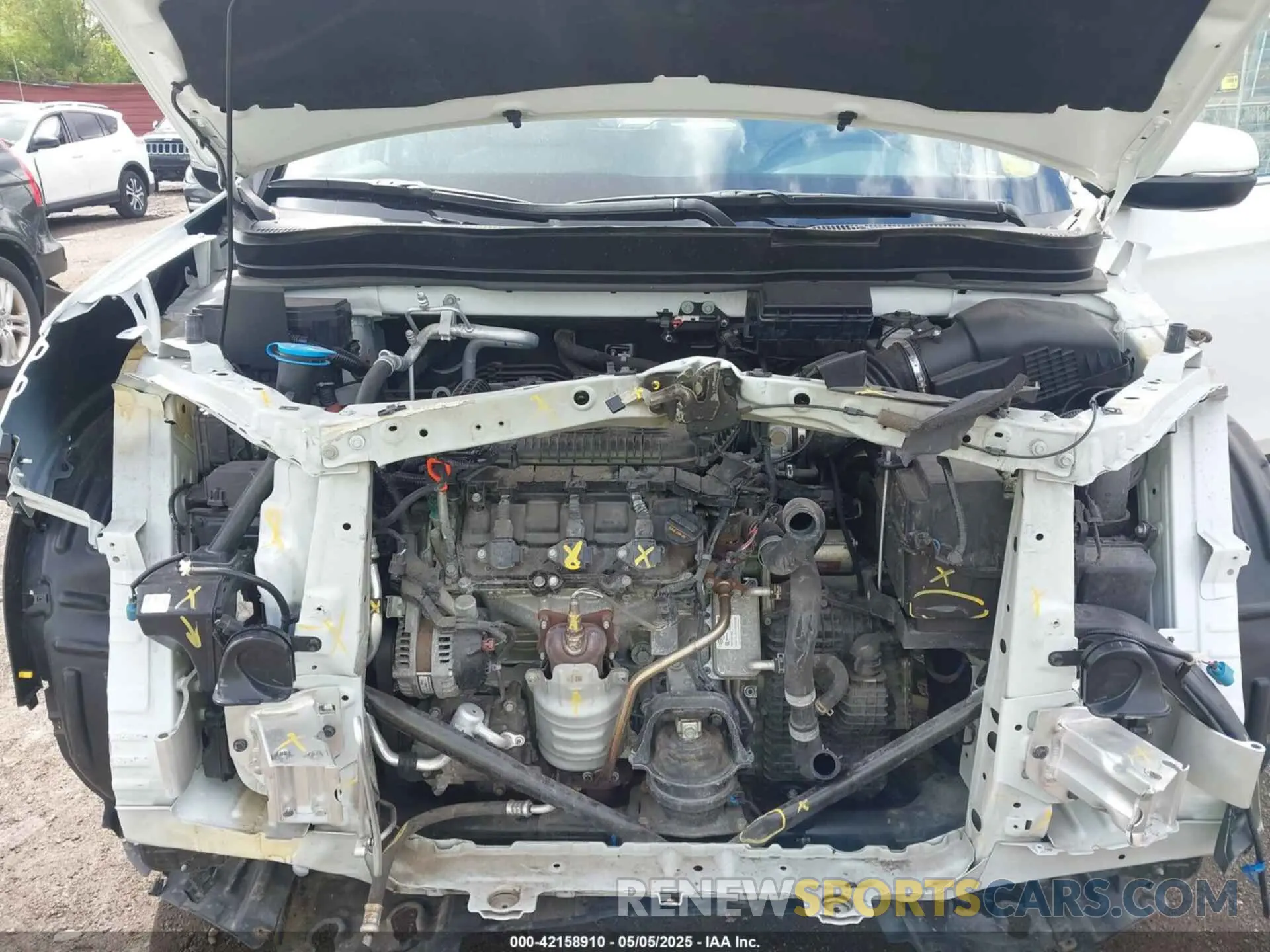 10 Photograph of a damaged car 5FNYF6H57MB054147 HONDA PILOT 2021