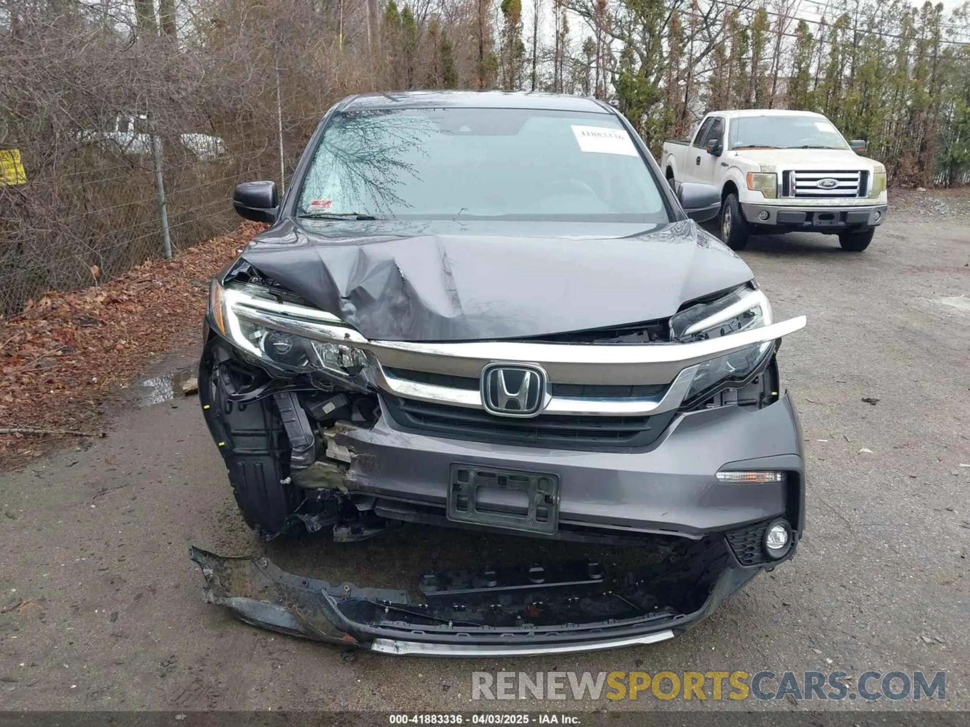 12 Photograph of a damaged car 5FNYF6H58MB021982 HONDA PILOT 2021